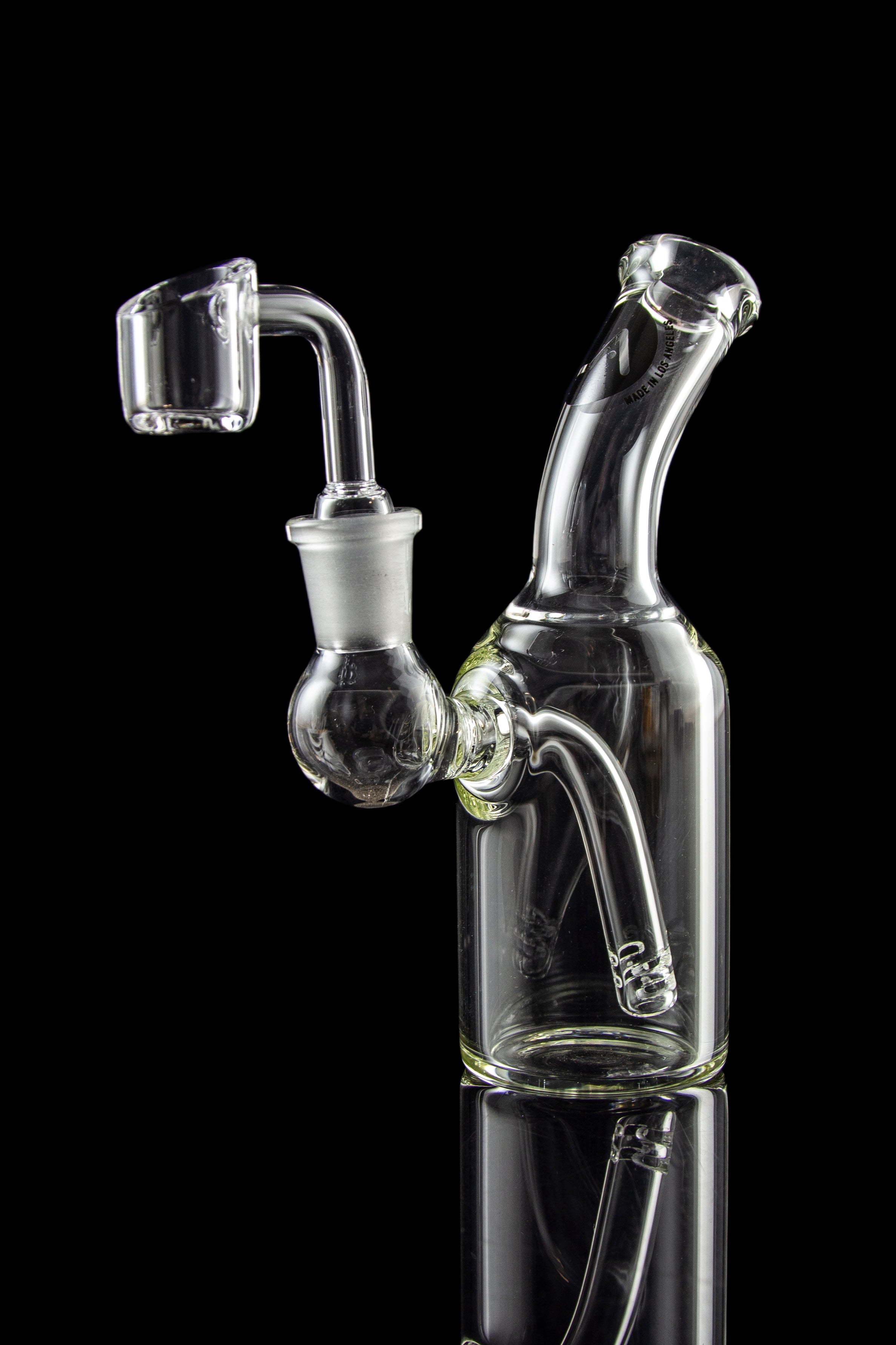 LA Pipes Mini Bent Neck Concentrate Rig: The Tiny Dab Masterpiece