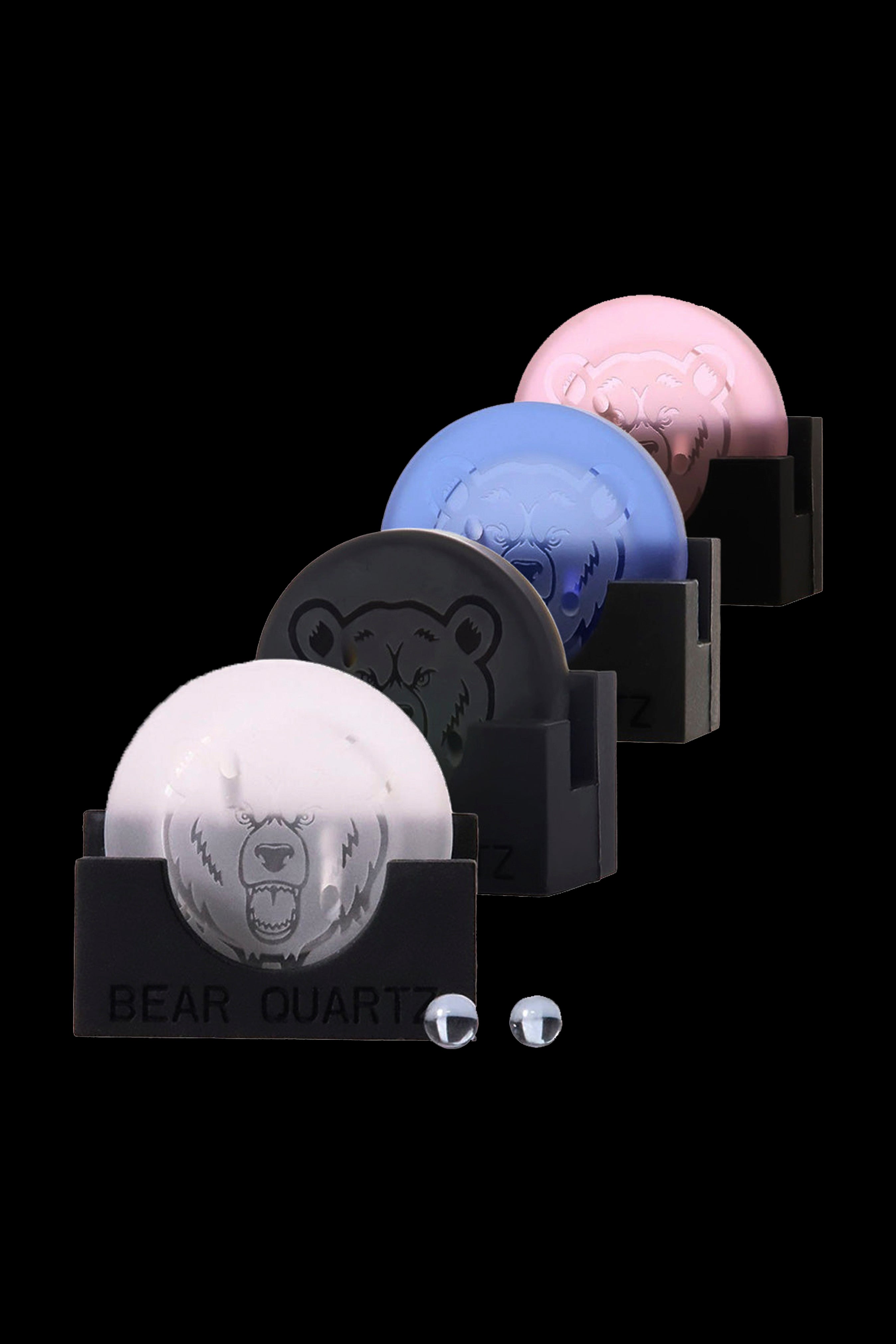 Bear Quartz V2 Spinner Disk Cap Set: The Ultimate Dab Accessory