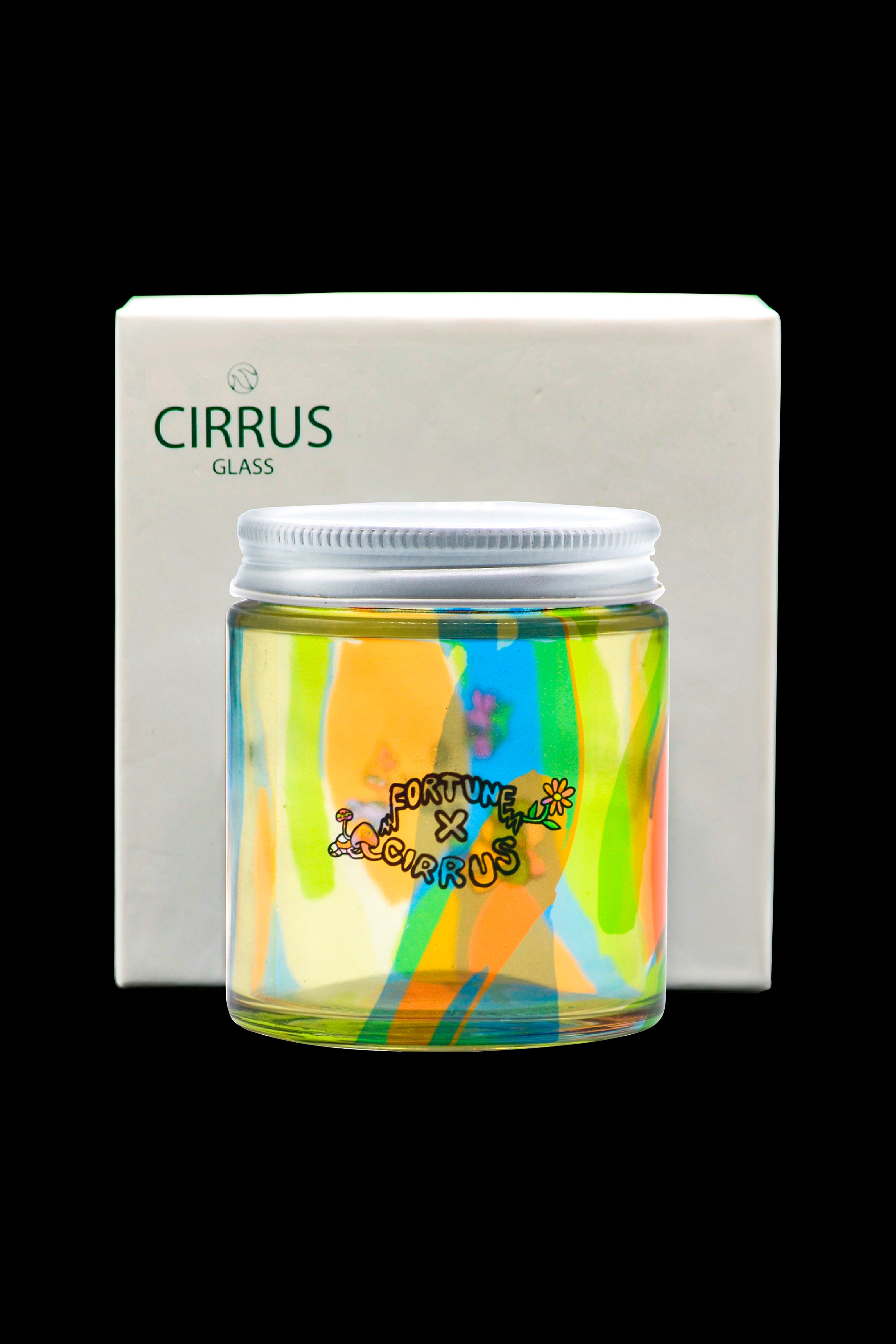 Cirrus Premium Glass Herb Storage Jar