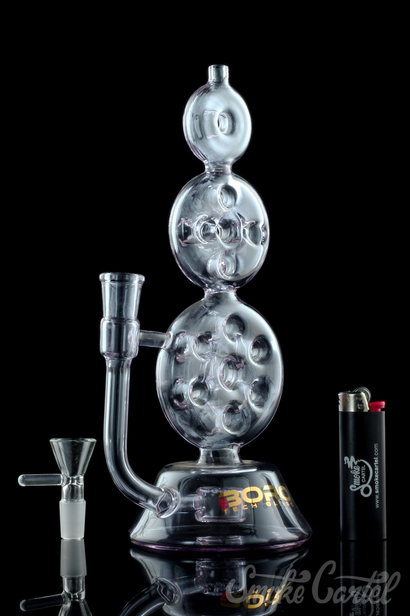 BoroTech Glass Skald Swiss Stack with Circ Perc: A Heroic Smoking Companion