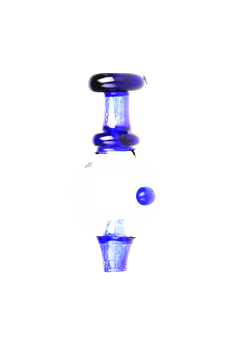 Incredible Internal Spinning Ball Carb Cap with UV Glow
