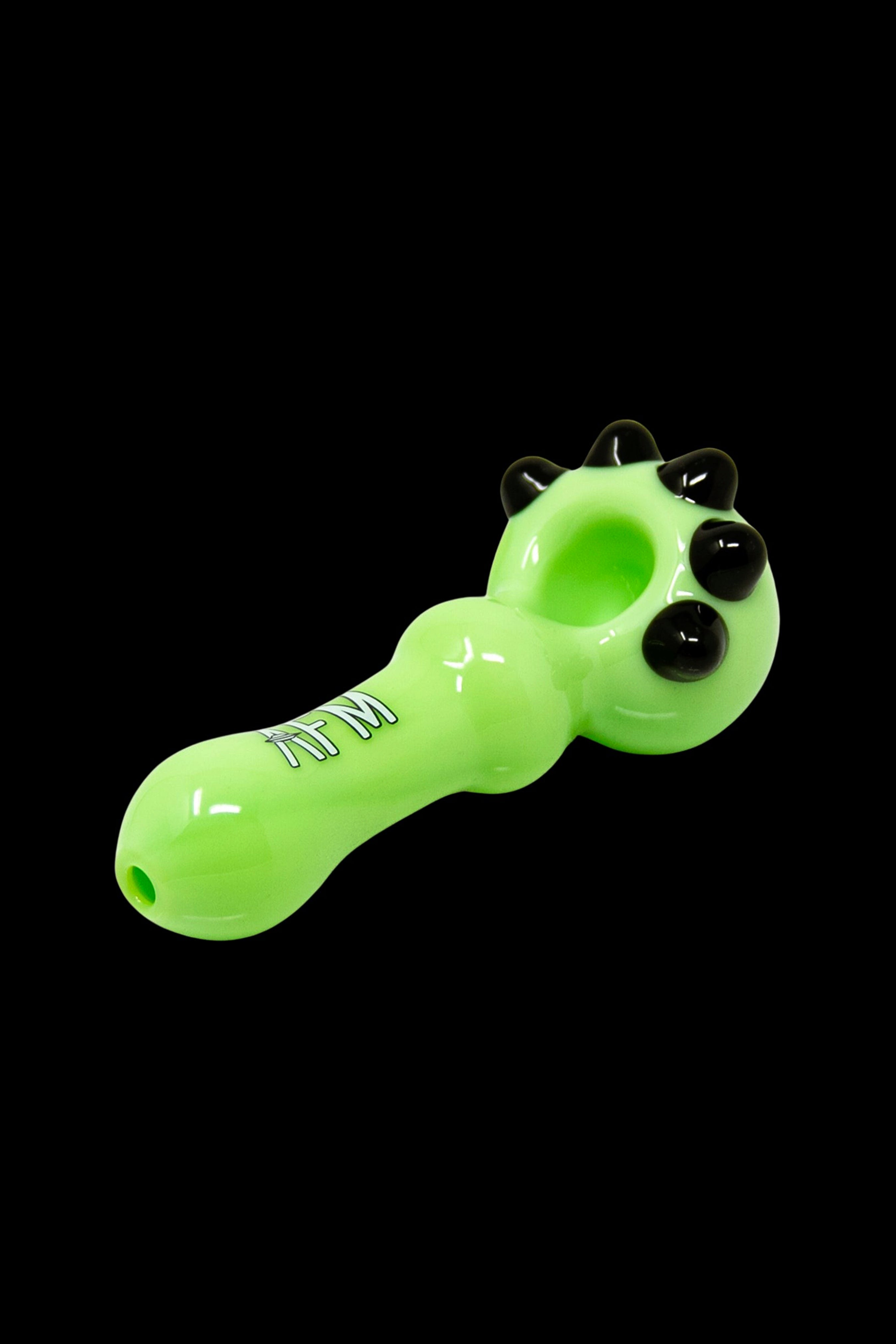 AFM Stunning Spikey Color Glass Hand Pipe
