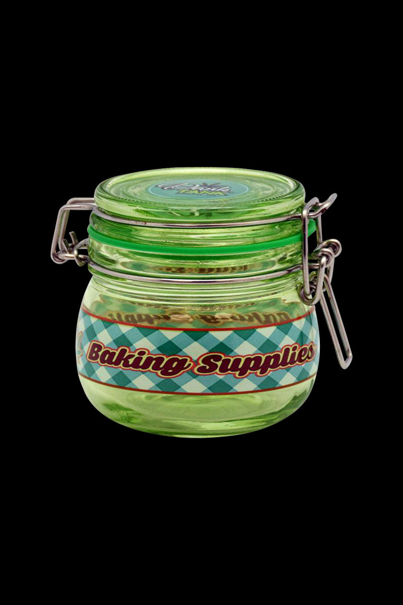 Premium Baking Supplies Glass Jars for Fresh Herb Storage