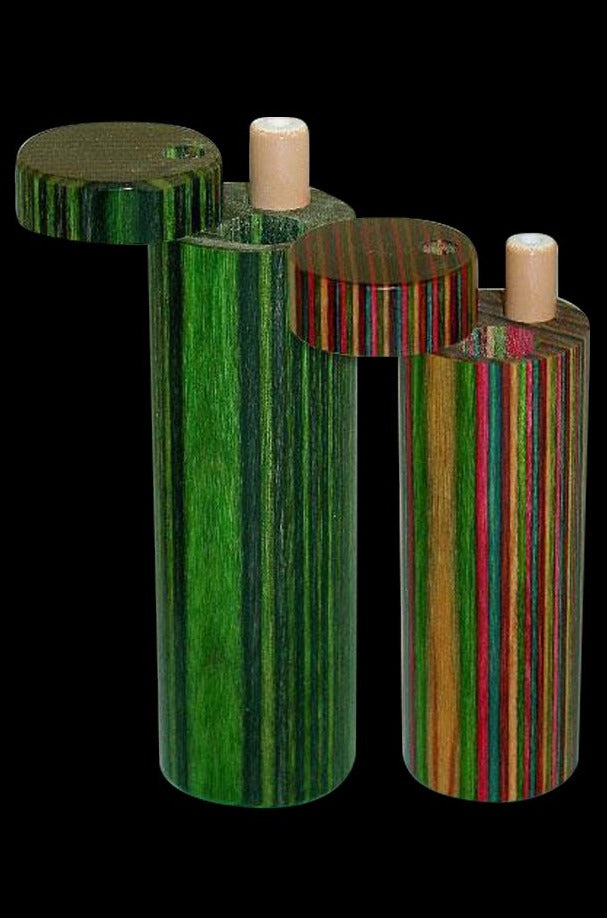 Exquisite Cylindrical Wood Smoke Stopper