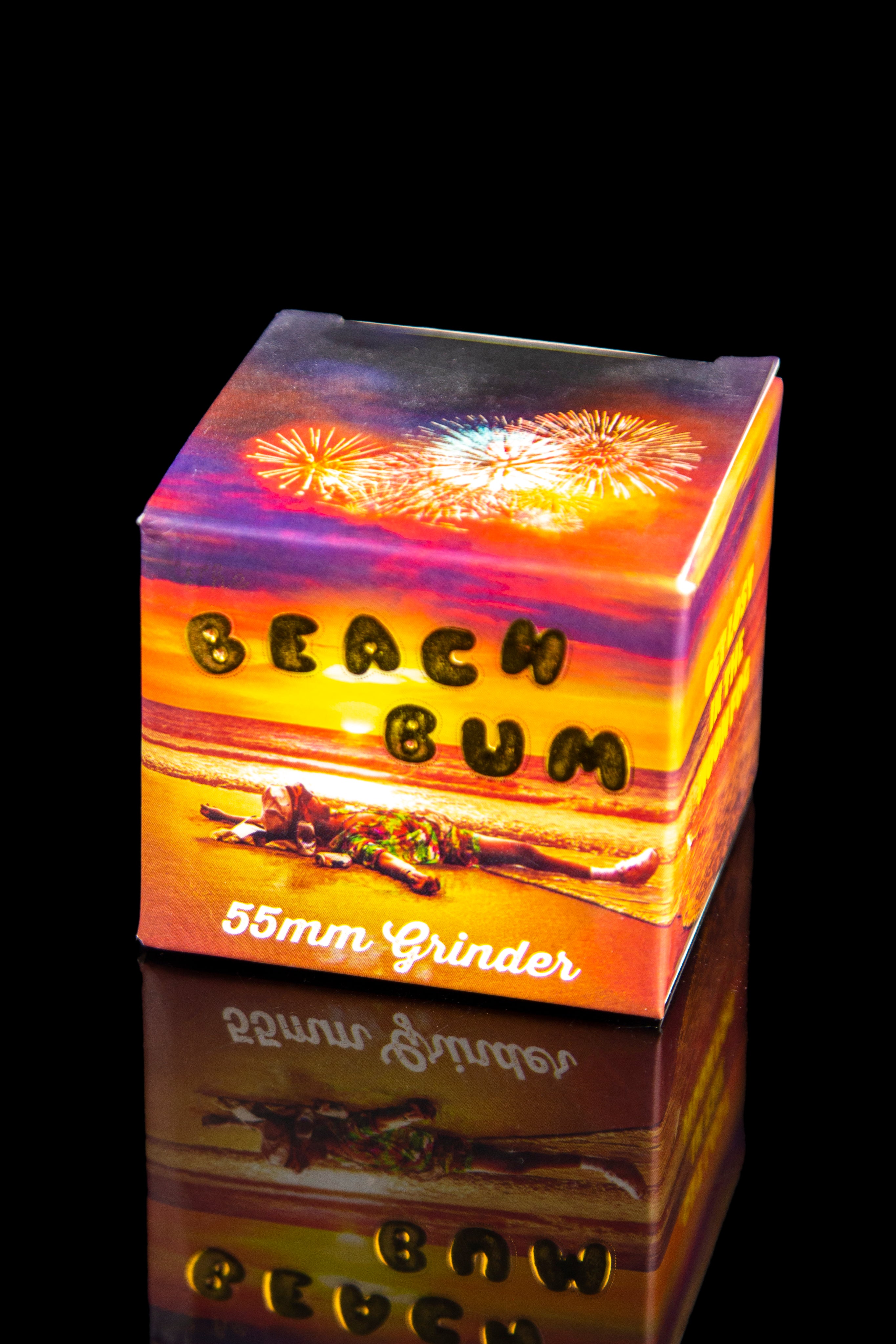 Beach Bum Black Cat 4-Piece Herb Grinder