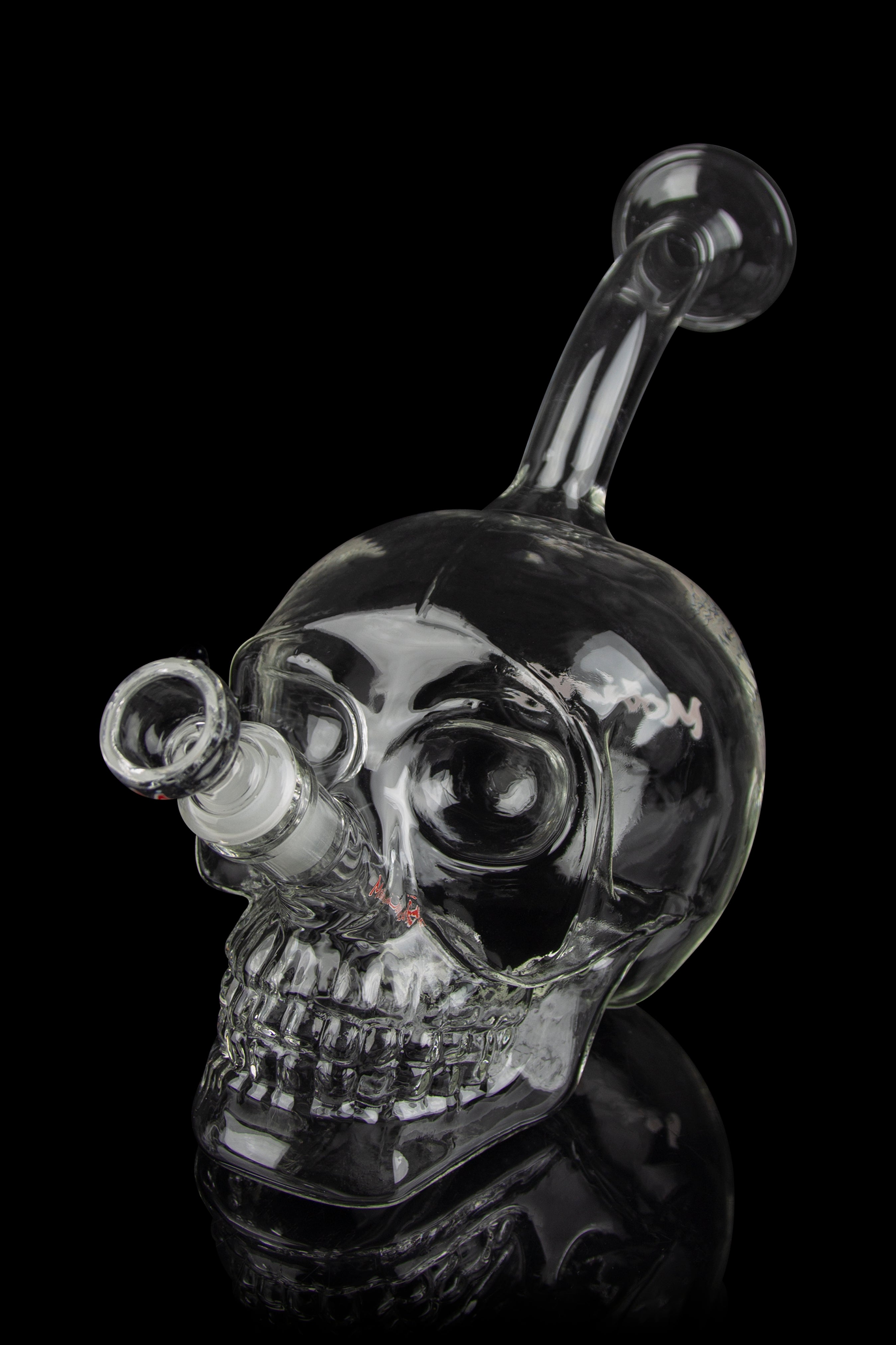 Molino Glass Spooky Skull Bong - A Must - Have for Smokers