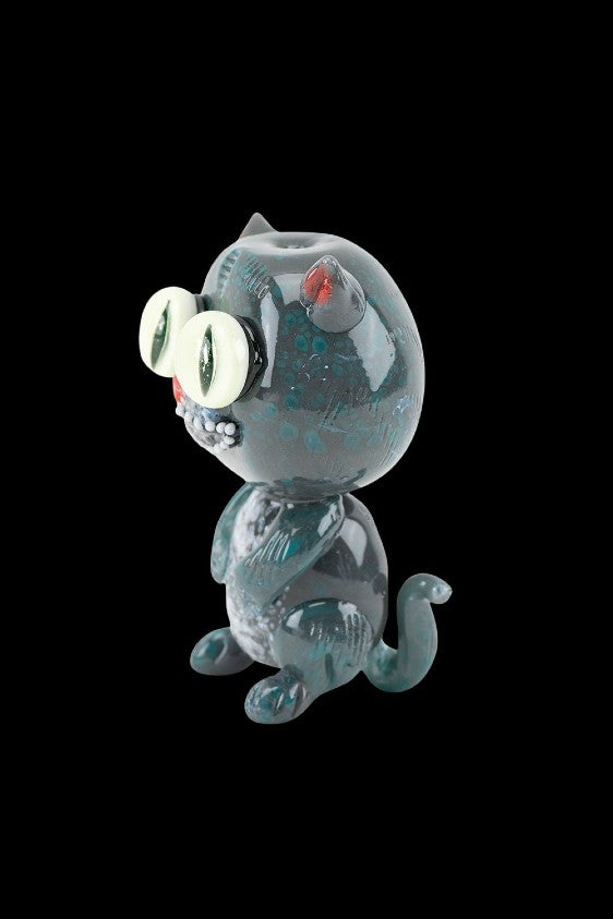 Empire Glassworks Galacticat Dry Pipe - A Mystical Smoking Companion