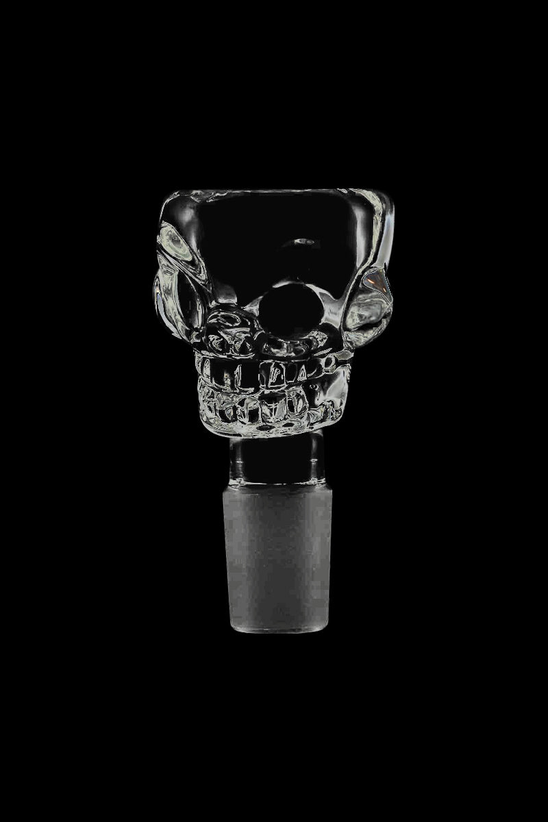 Stunning Clear Glass Skull Bowl