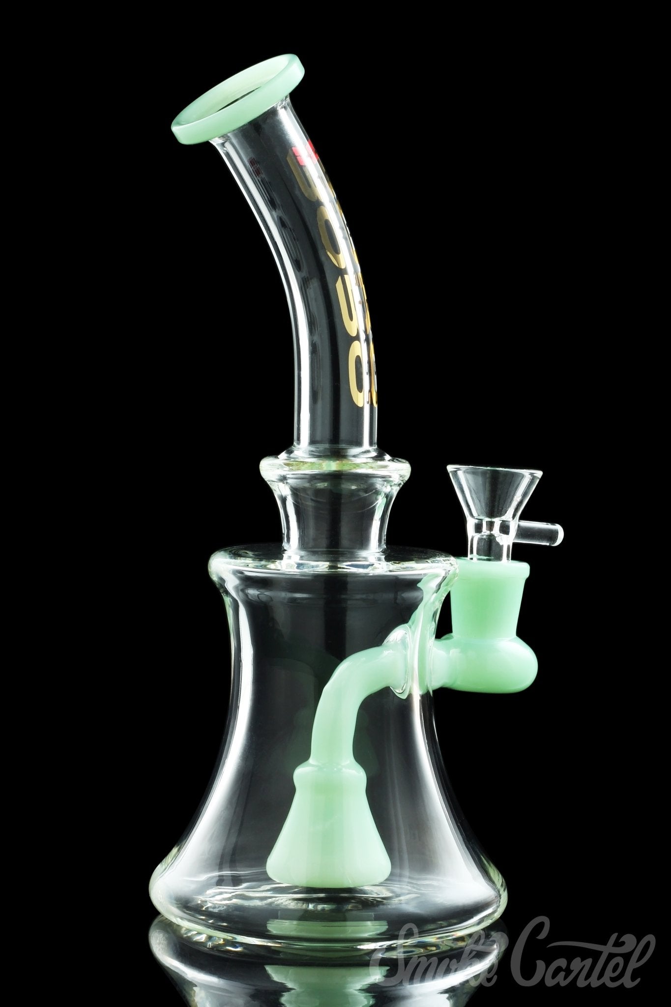 BoroTech Glass Gefion Flared Beaker Showerhead - The Ultimate Relaxation Pipe