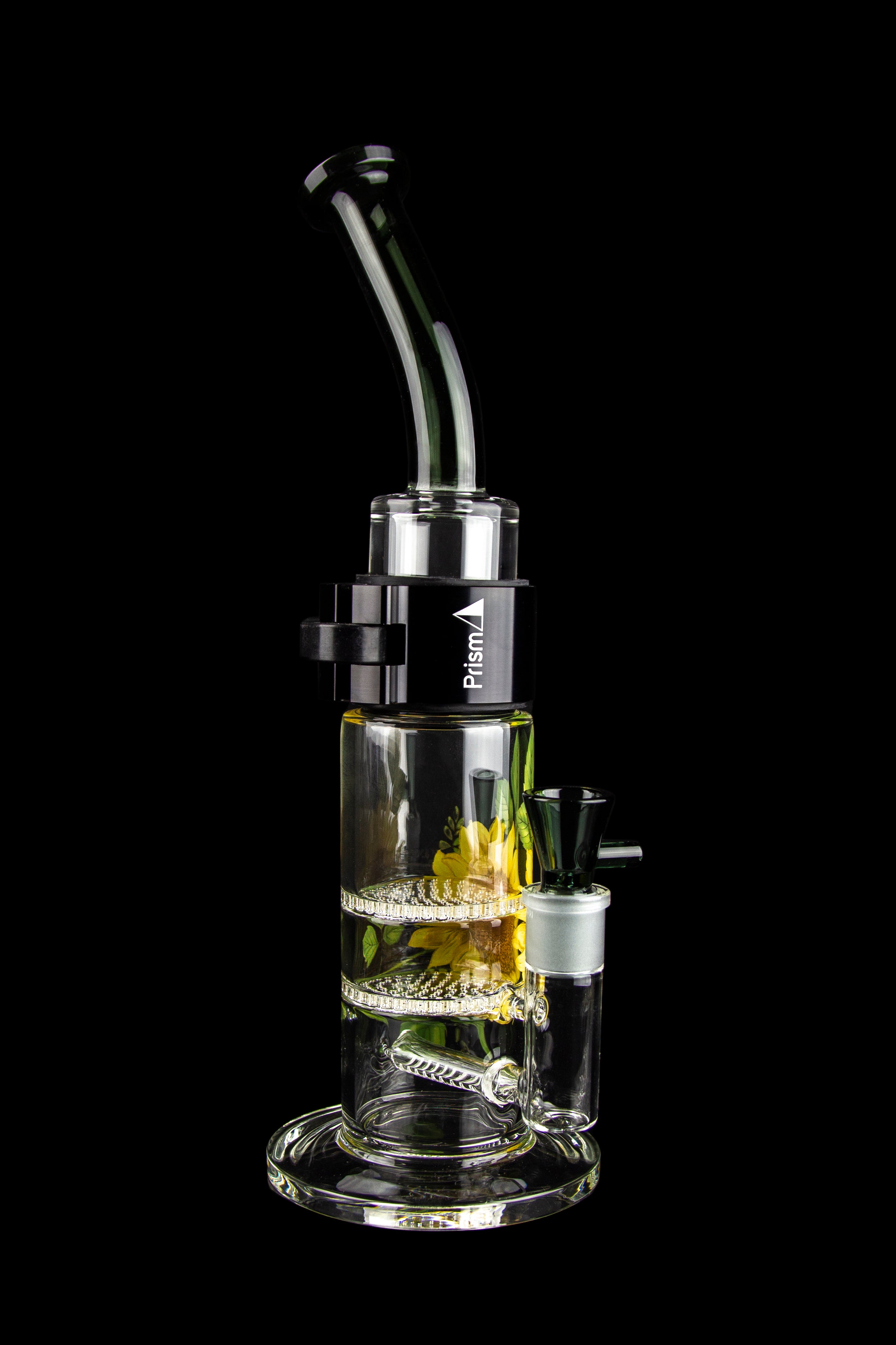 Prism's Stunning Sunflower Big Honeycomb Modular Bong