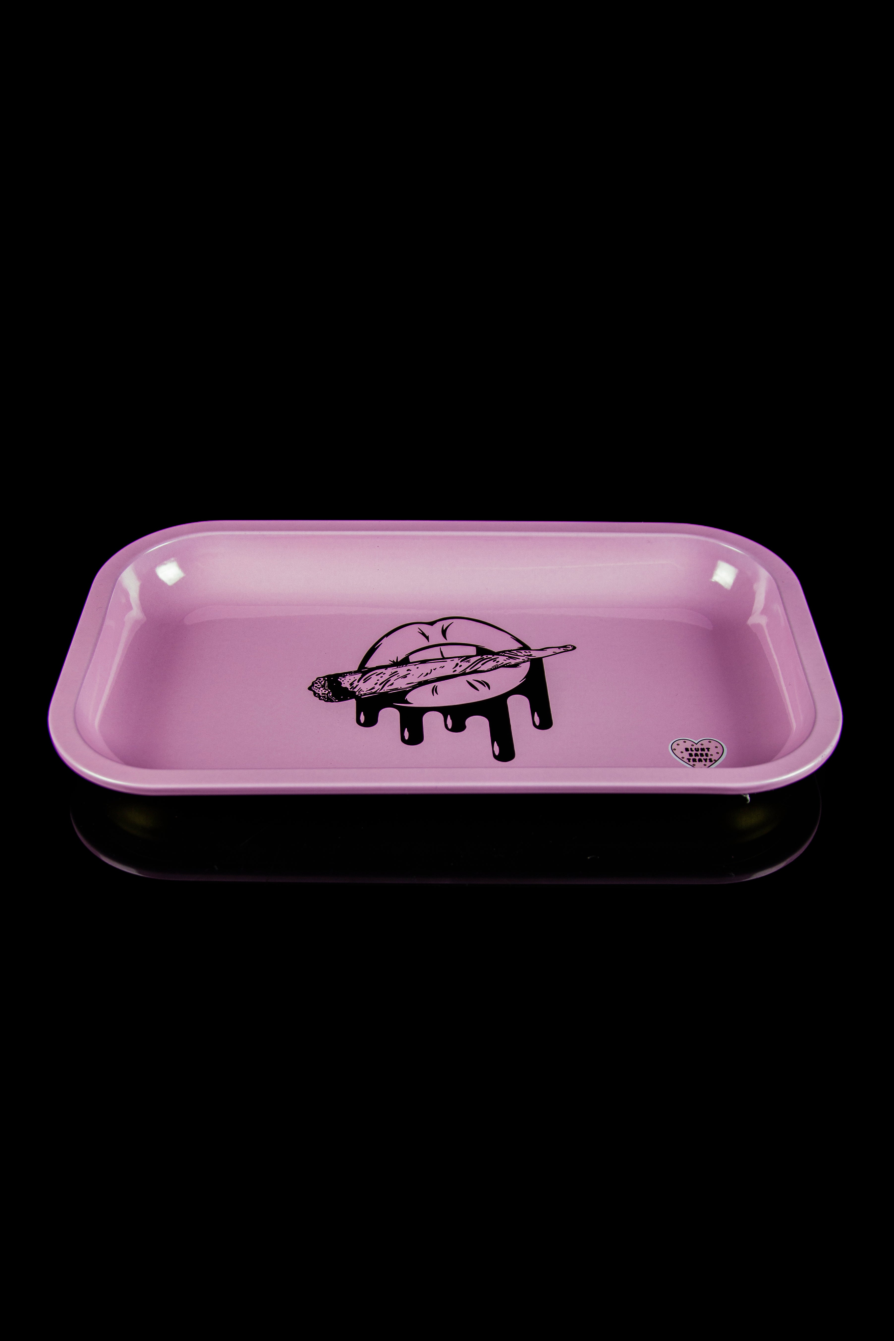 Blunt Babe Pink Lips Luxury Rolling Tray
