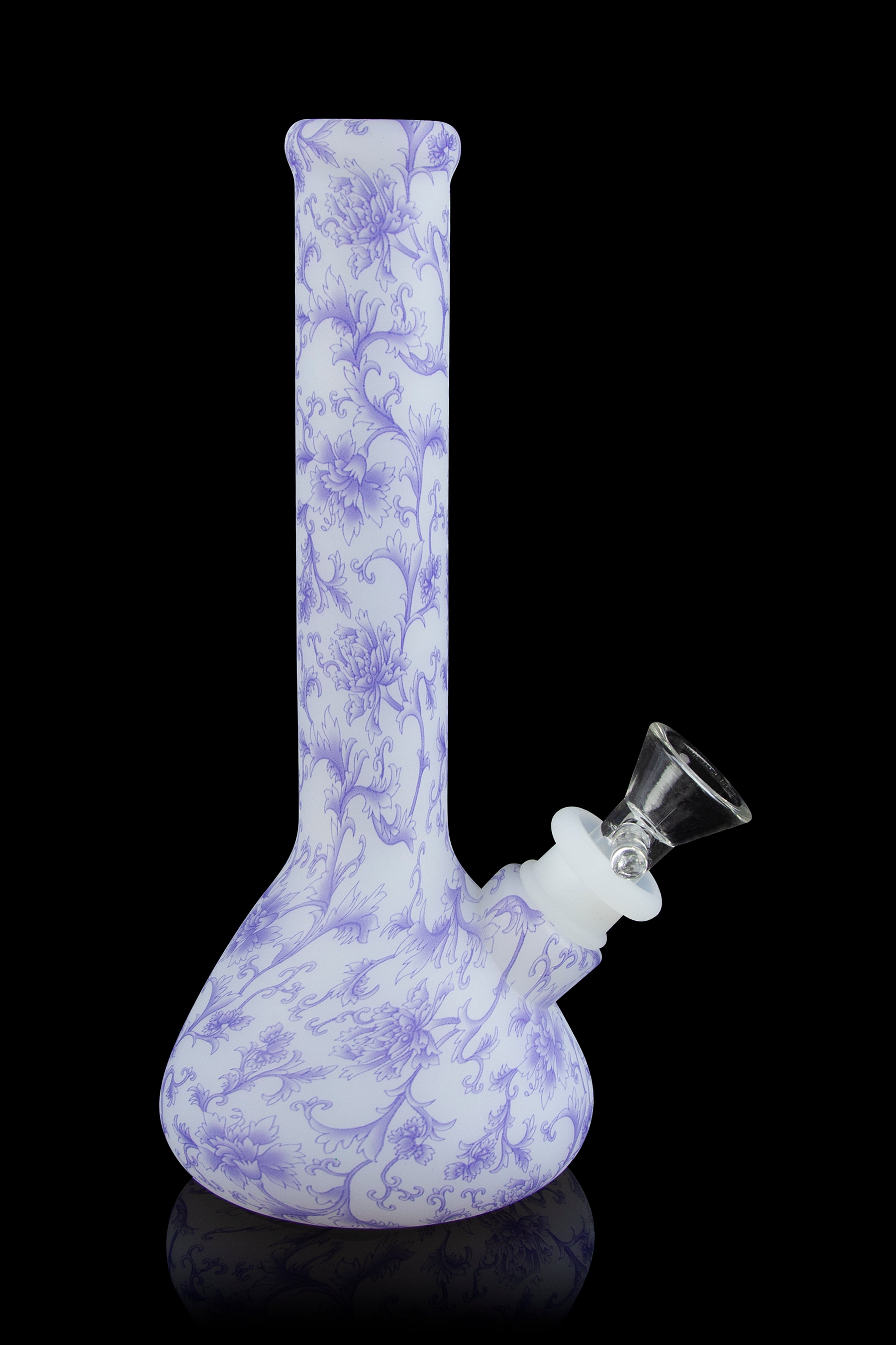 BONGS USA Stunning Floral Silicone Bong - The Ultimate Gift for Female Stoners