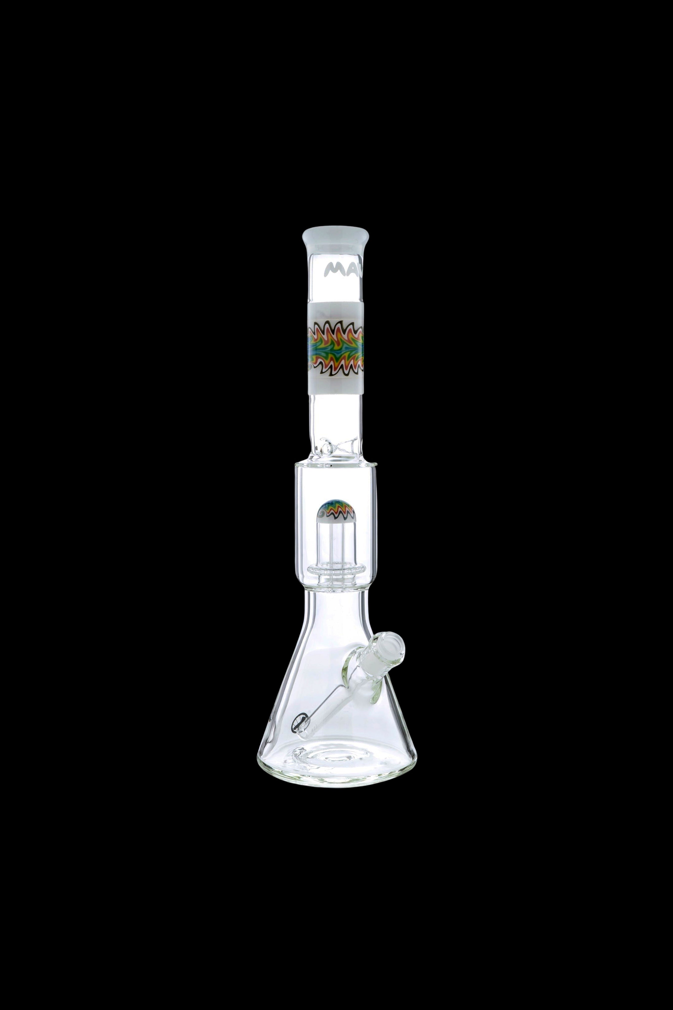 MAV Glass Wig Wag Reversal UFO Wide Beaker - The Ultimate Smoking Experience