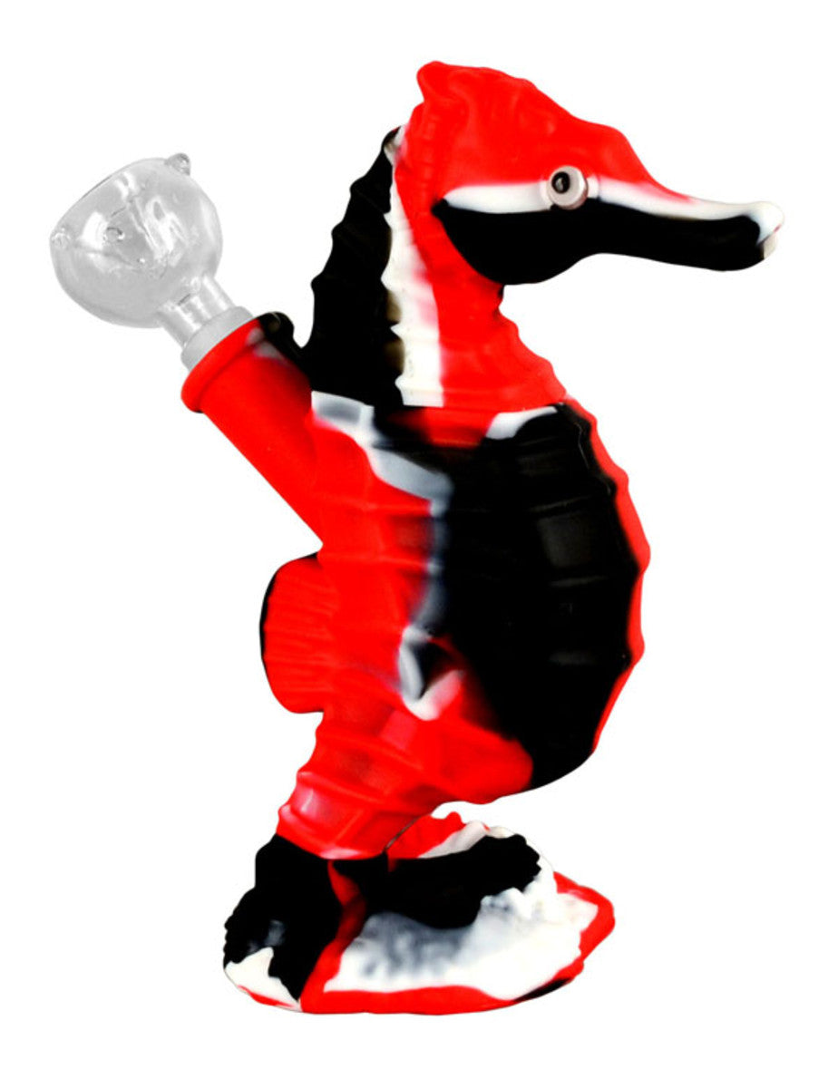 Luxury Silicone Seahorse-Shaped Water Pipe: A Must-Have!