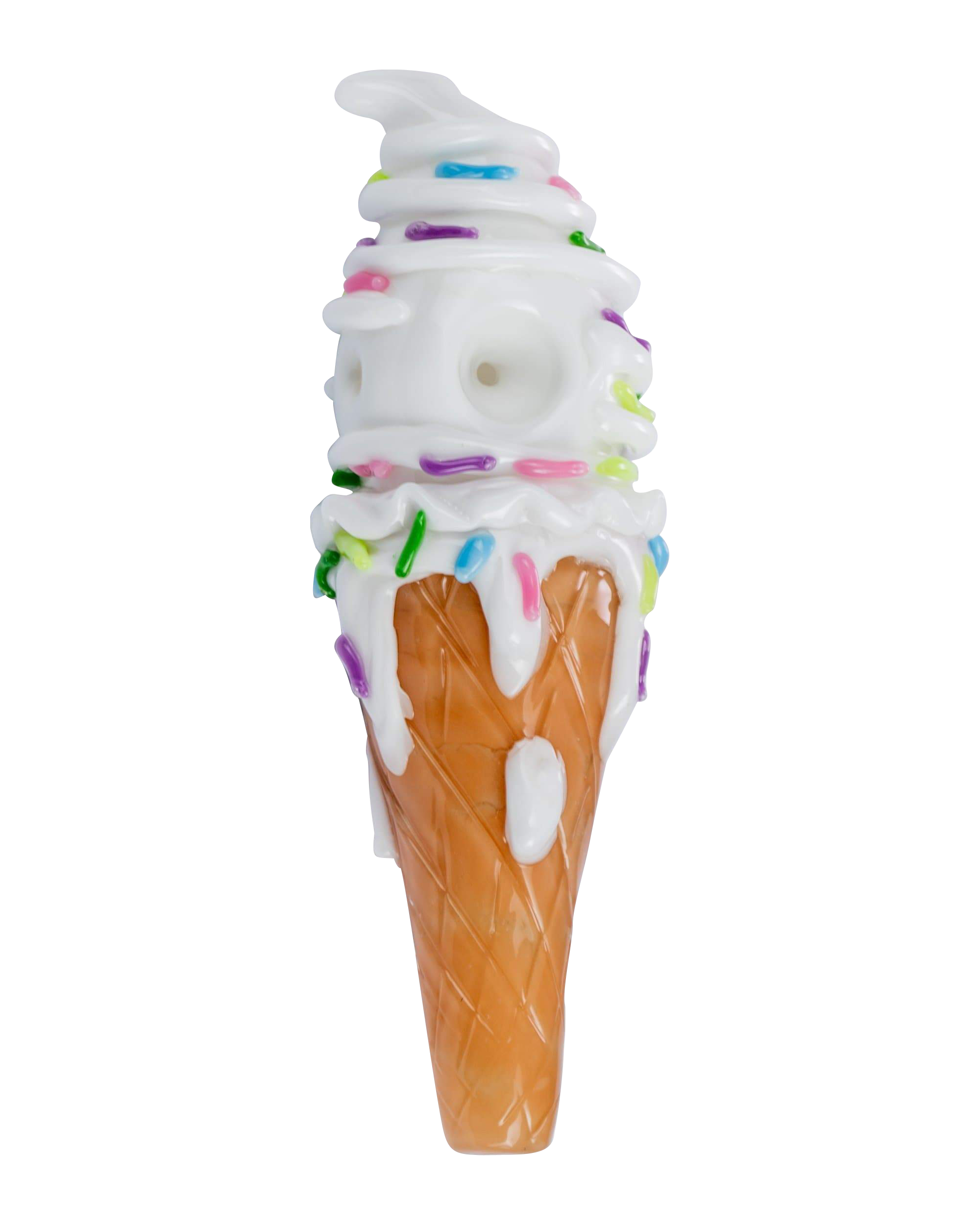 Empire Glassworks' Irresistible Sprinkles Ice Cream Cone Pipe