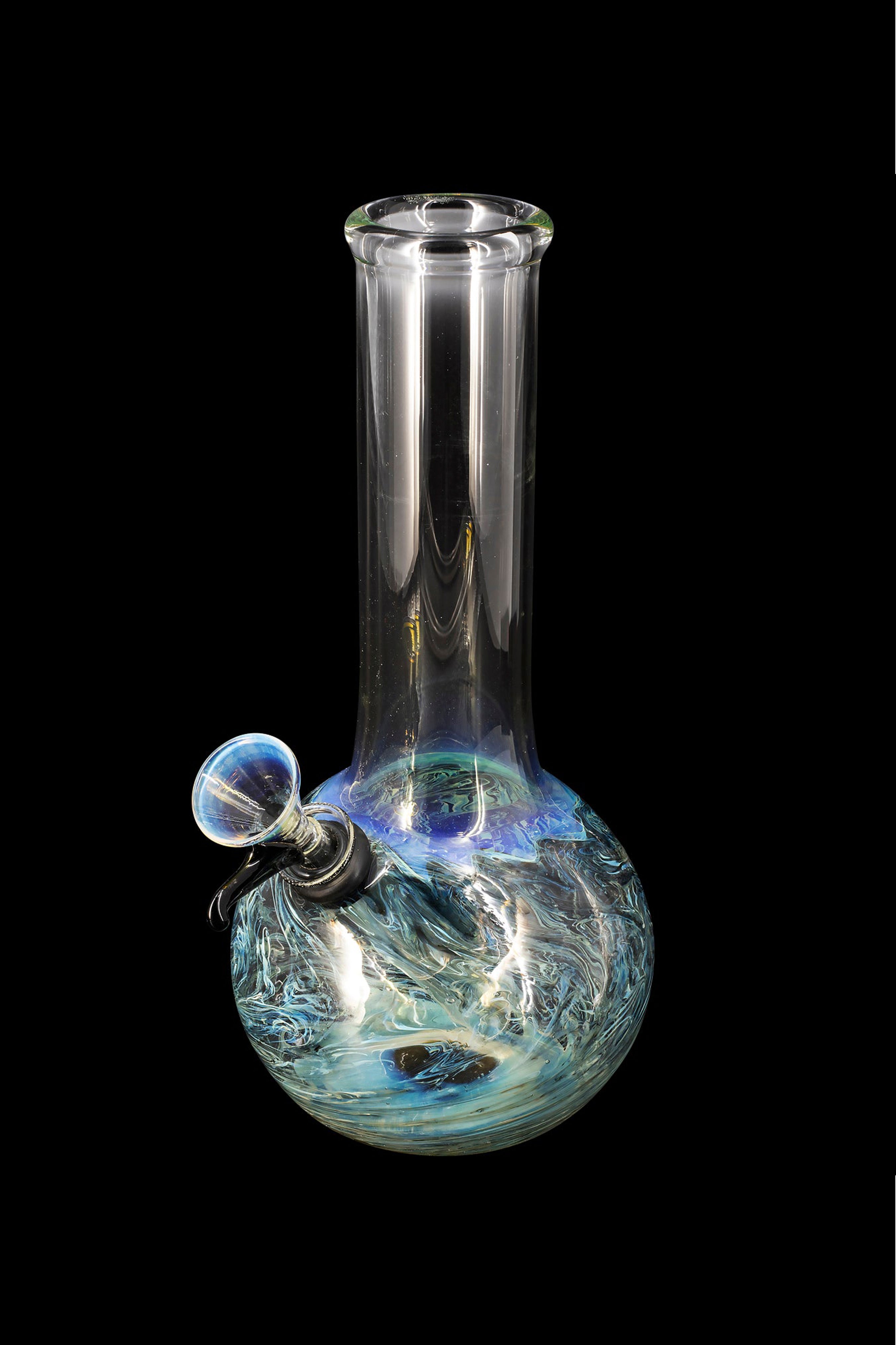 LA Pipes Stunning Raked Tiger Stripe Beaker Bong