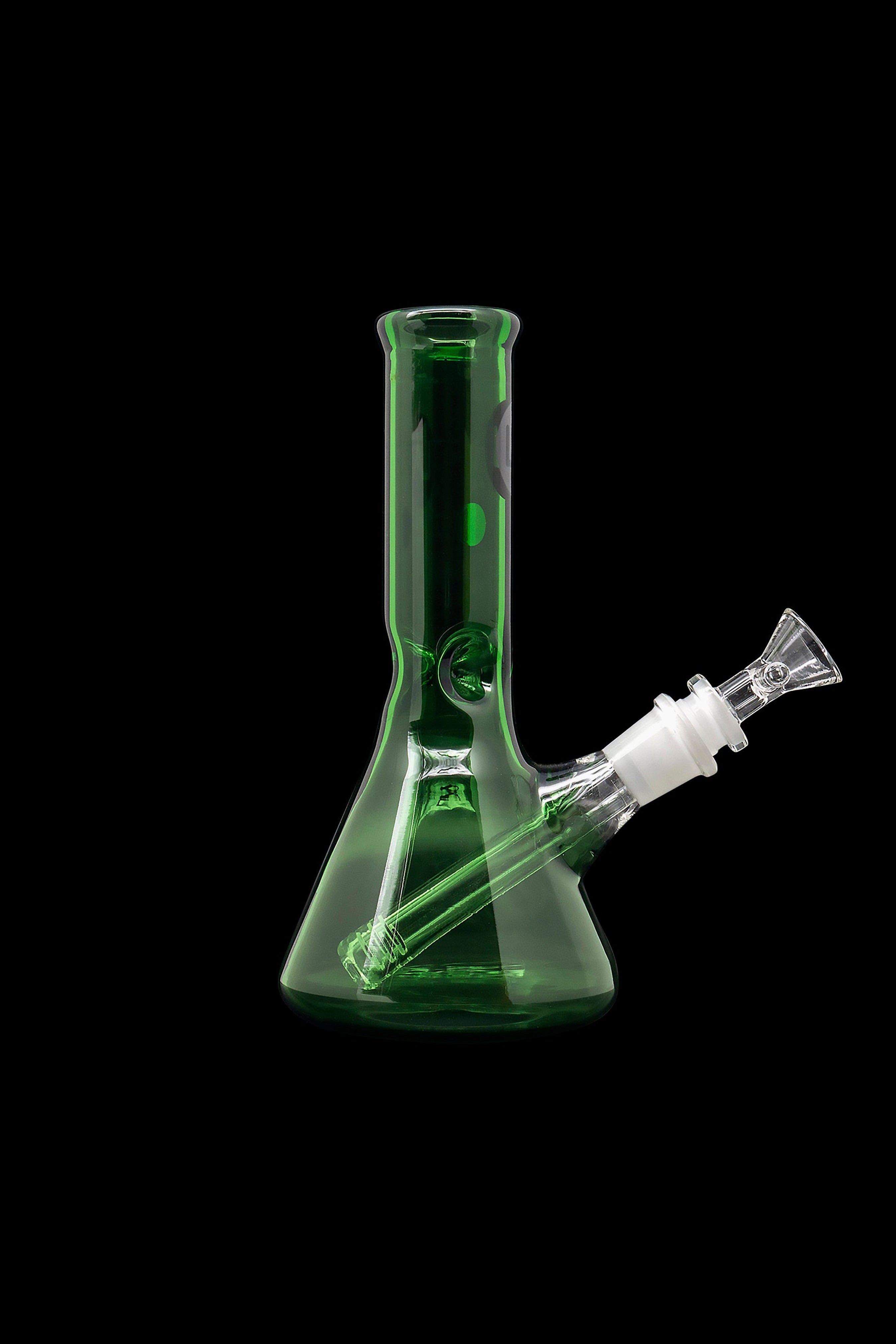 LA Pipes Green Emerald Beaker - Stunning Waterpipe for Smokers