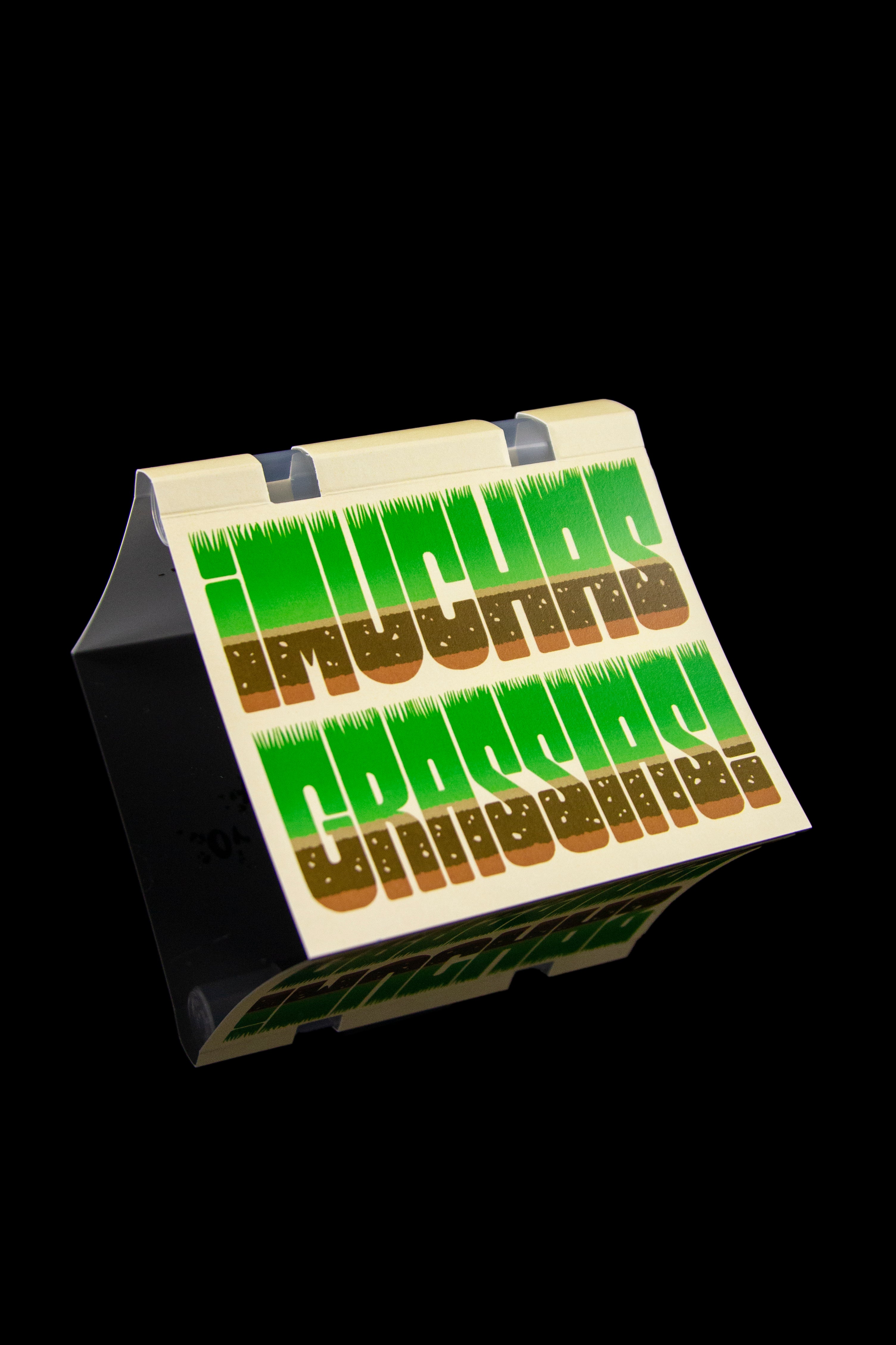 Puff Cards: Cannabis - Storing Greeting Card with Smell - Resistant Tube