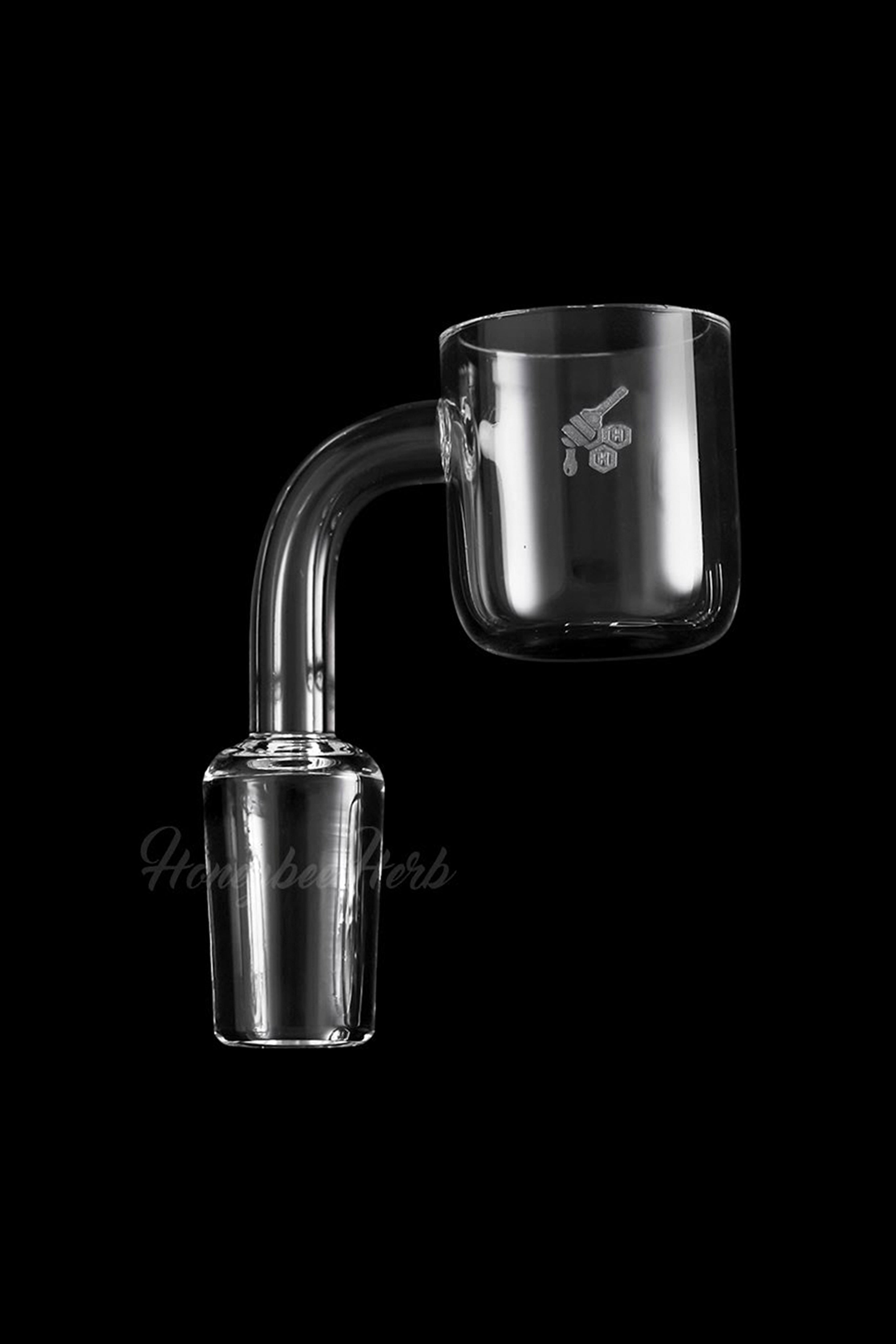 Honeybee Herb's Yellow Line Honey Bucket Quartz Banger - An Epic Dabbing Essential