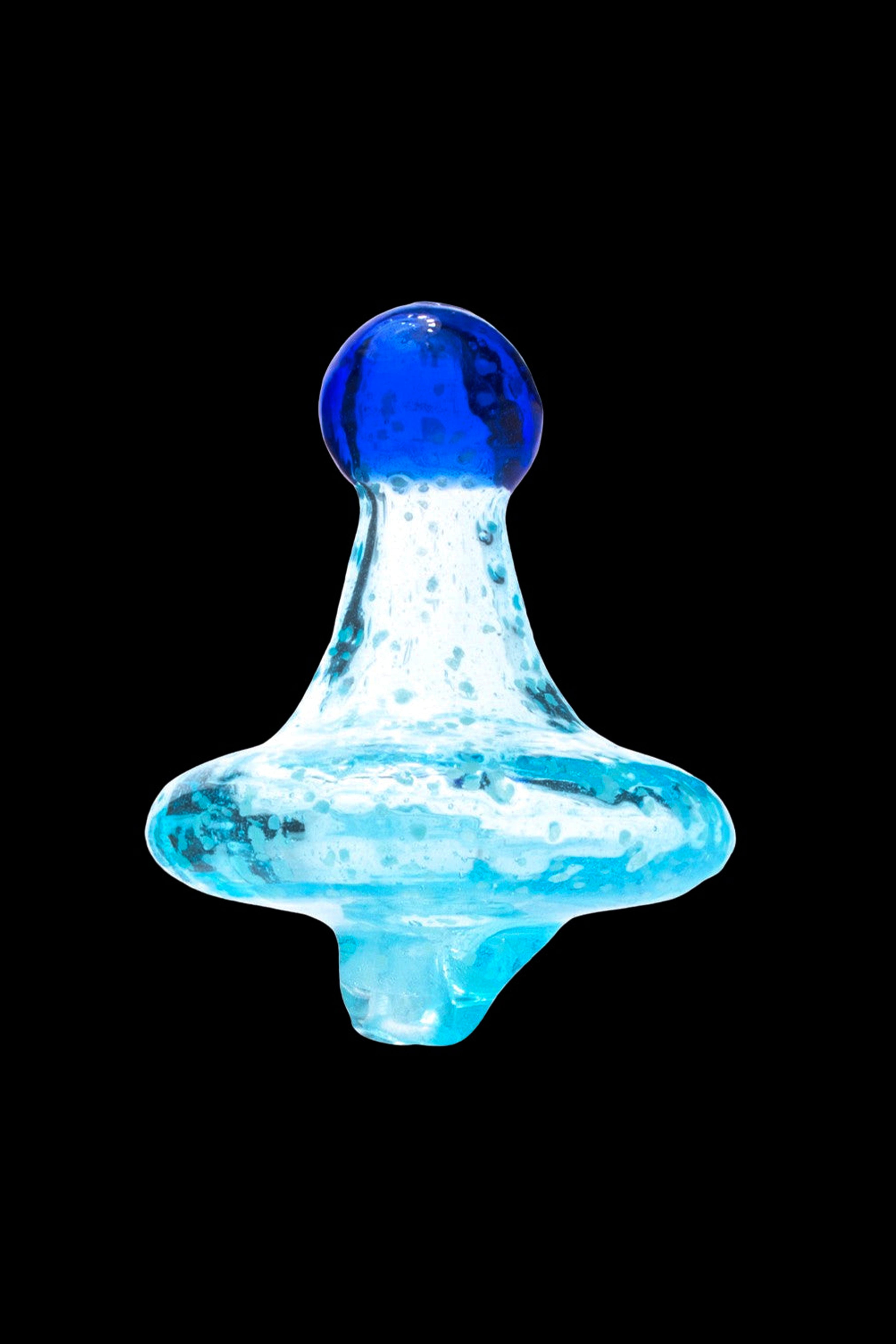 Enchanting Blue Blood Spiral Carb Caps - A Must-Have!