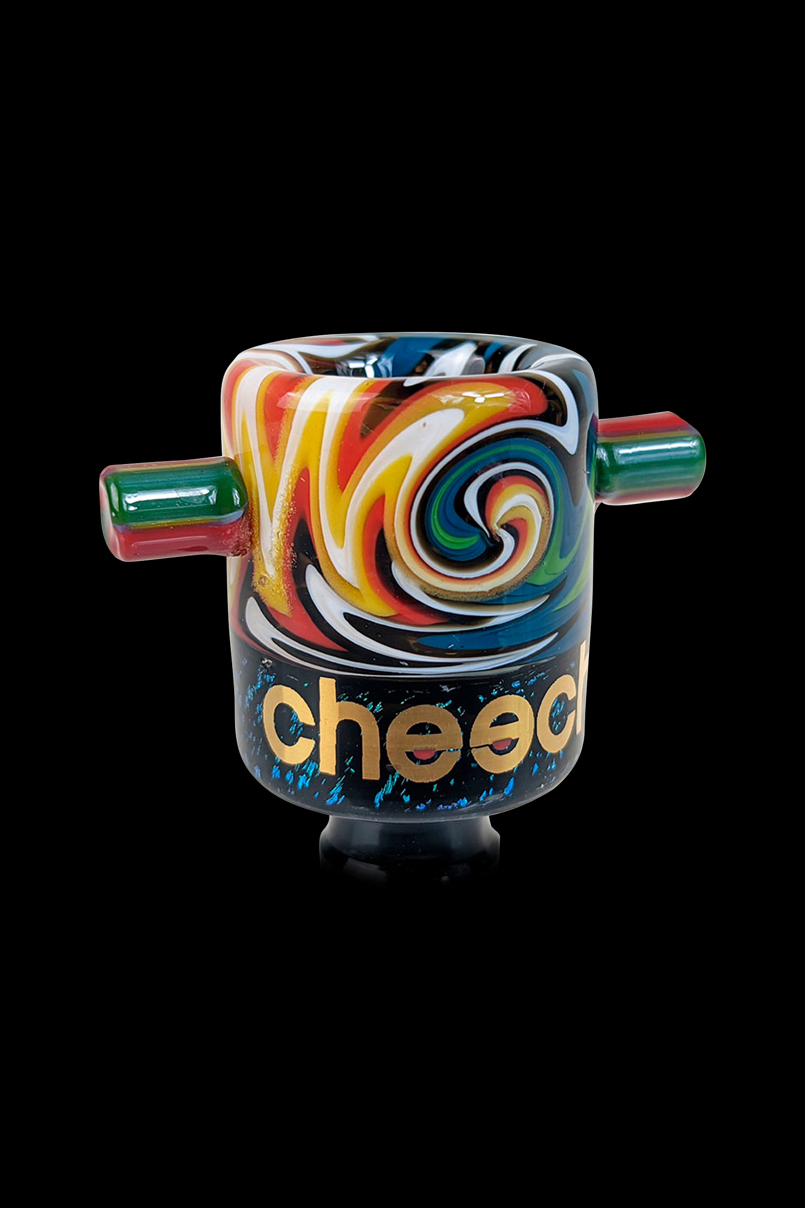 Cheech Glass's Stunning Frankenstein Wigwag Dicro Flower Bowl