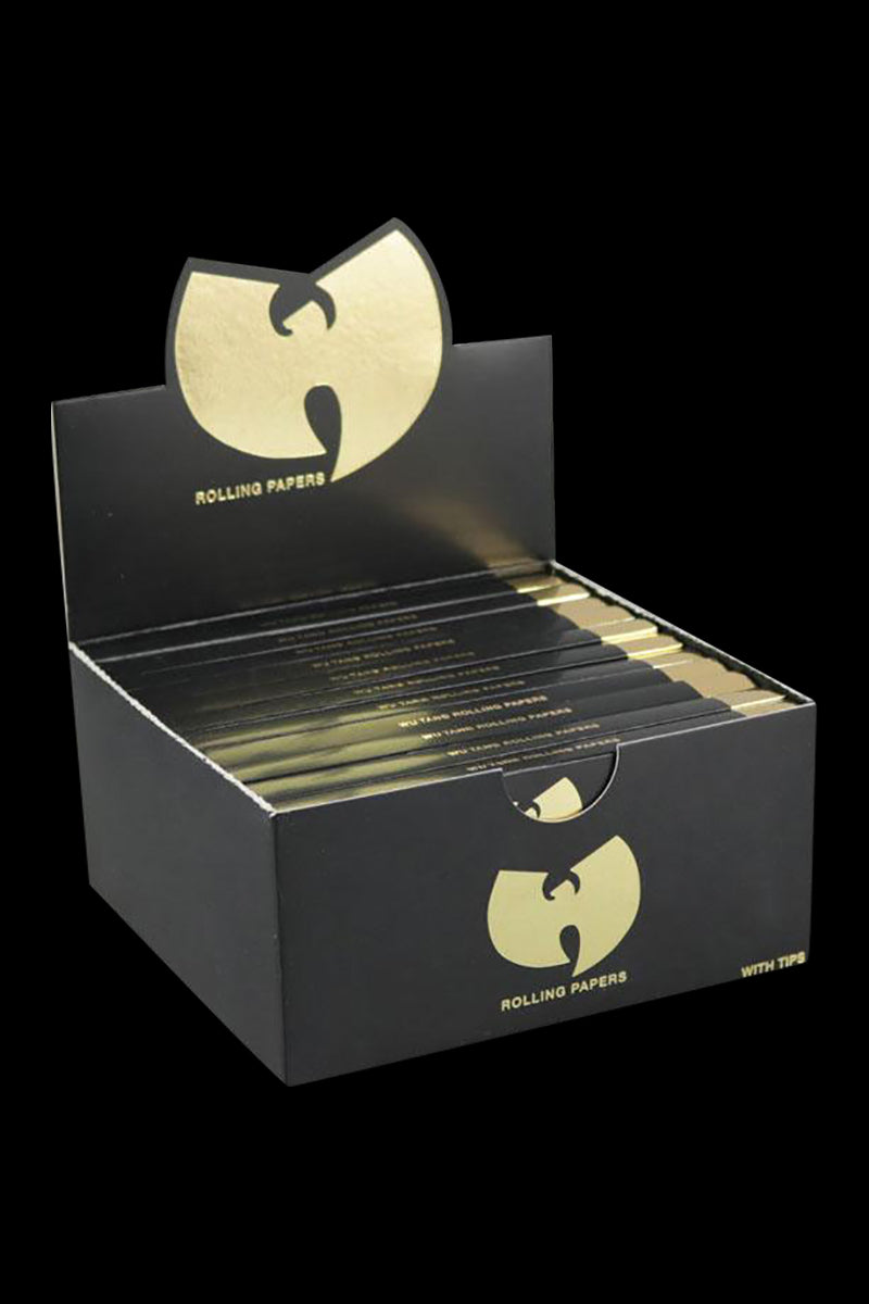Wu Tang Hemp Rolling Papers with Tips - 22 Pack: Roll Like a Legend!