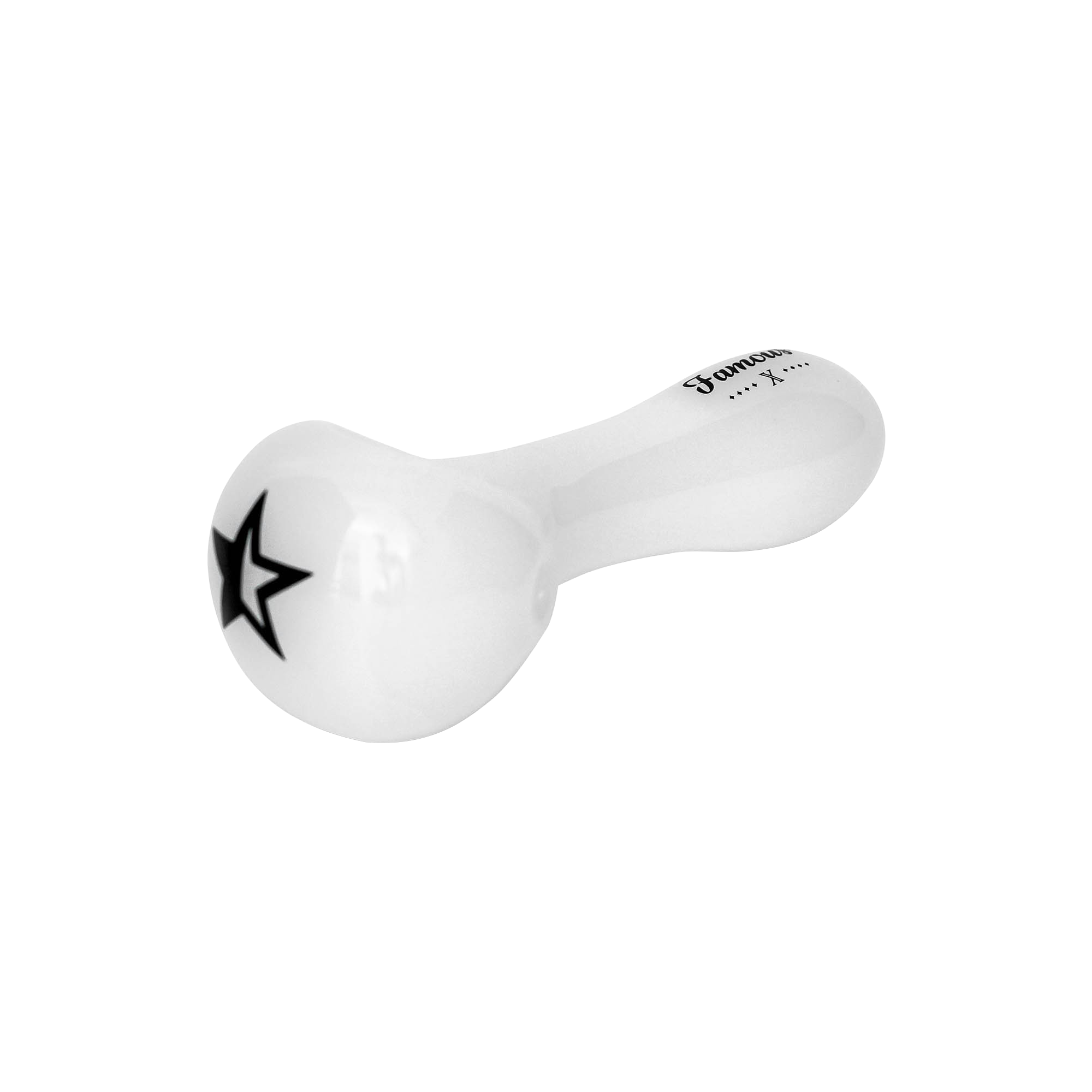 Famous X Premium Spoon Hand Pipe - Your On - the - Go Smoking Essential