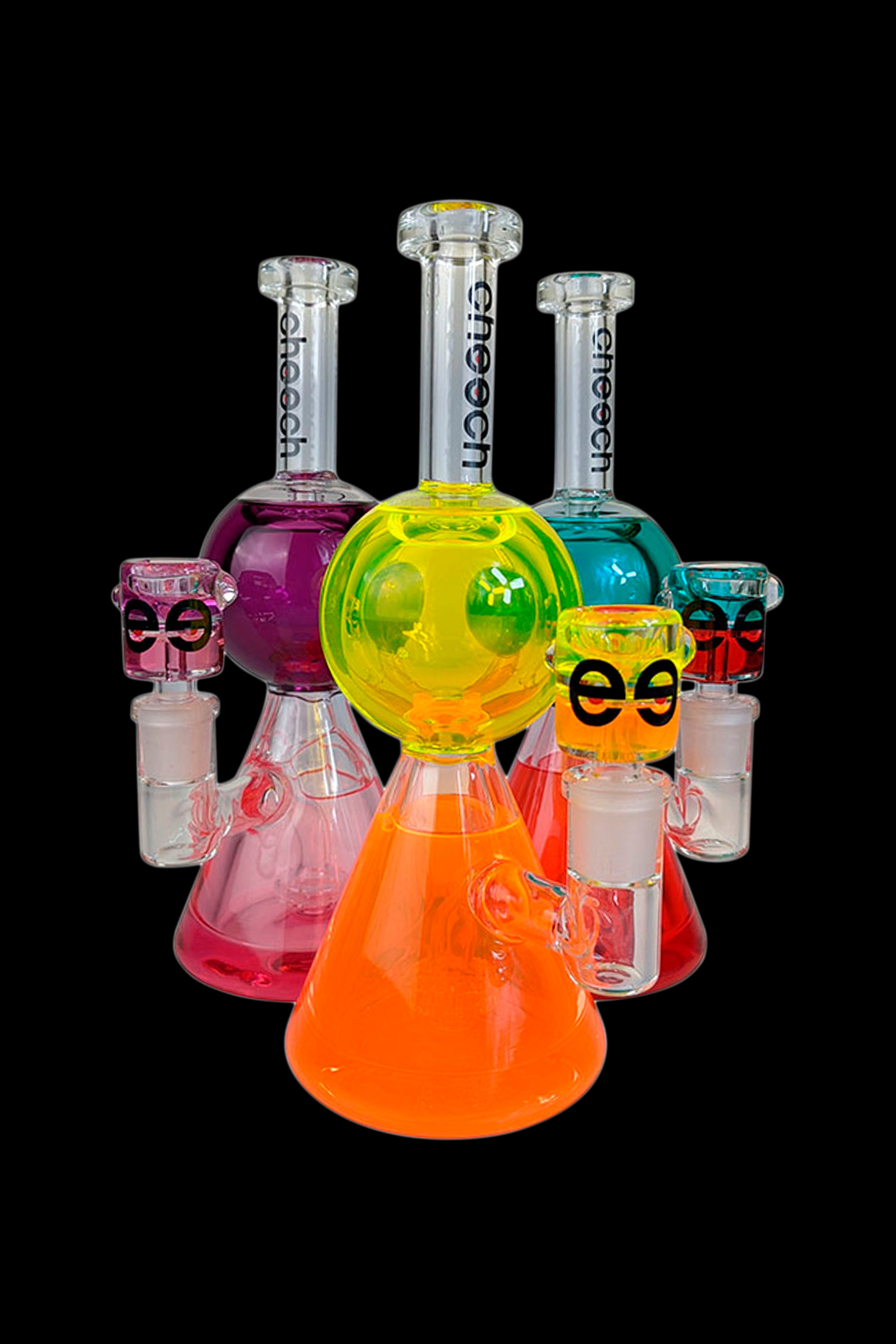 Cheech Glass Double Glycerin Banger Hanger: The Ultimate Chilled Smoking Pipe