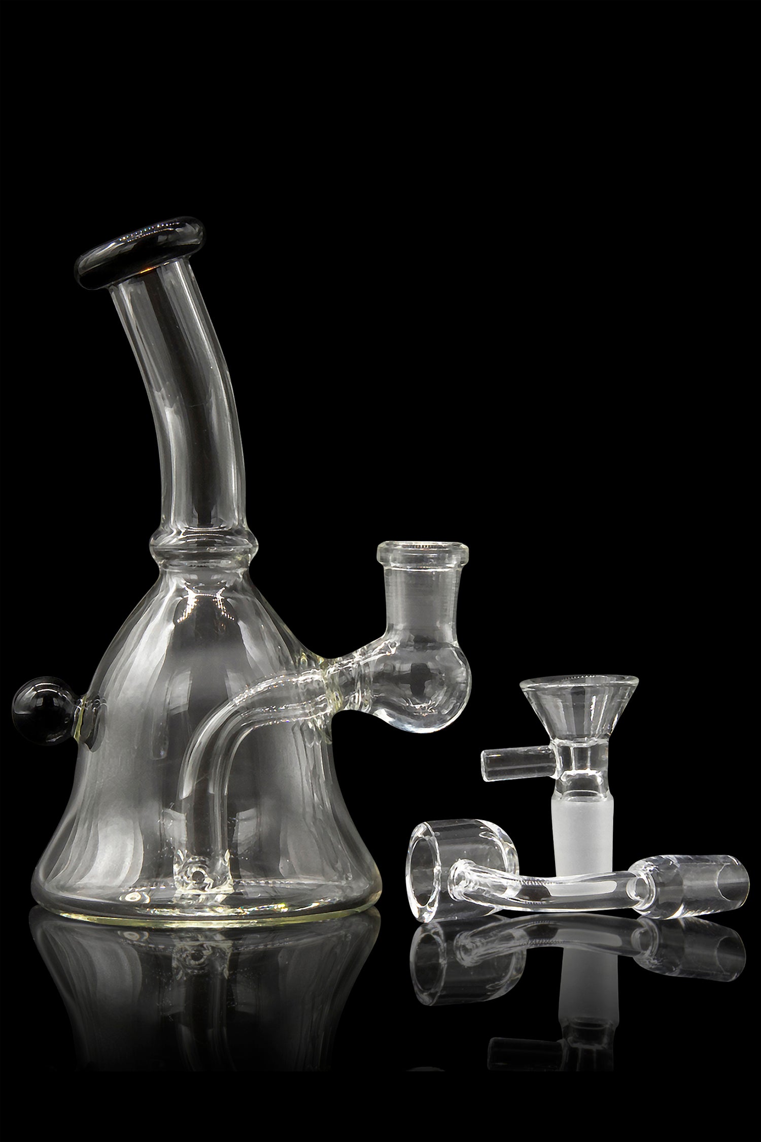 Stunning Bell Rig with Vibrant Colored Marble and Accents