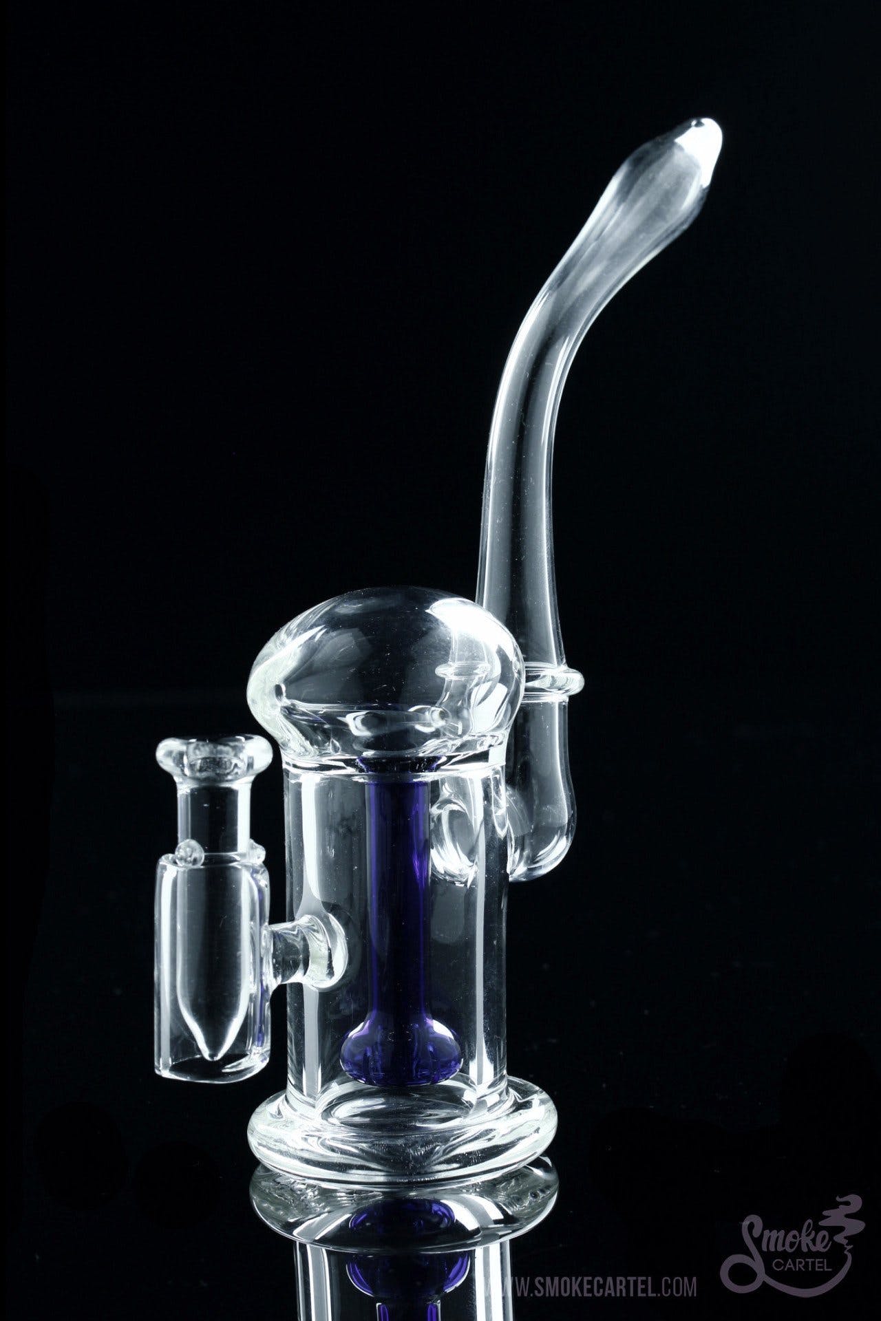 Glassheads Premium Handheld Oil Bubbler Snorkel Rig - A Must - Have!