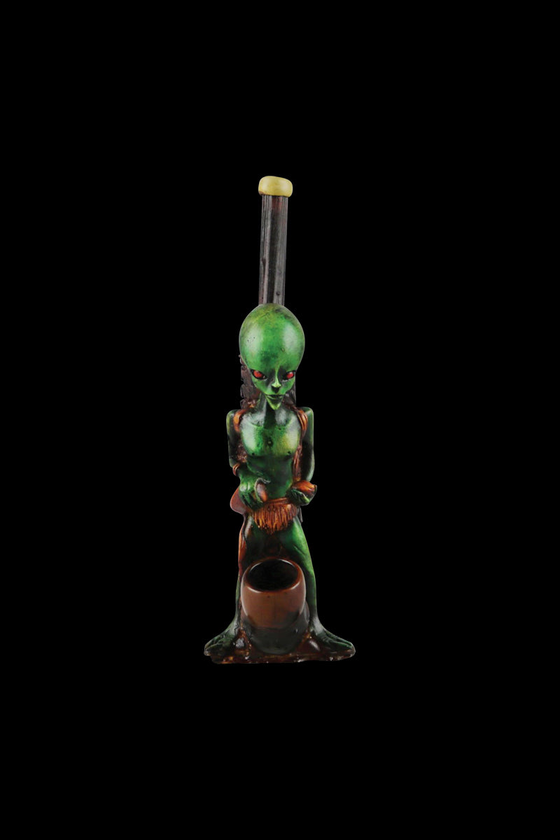 Stunning Alien Medium Hand Pipe