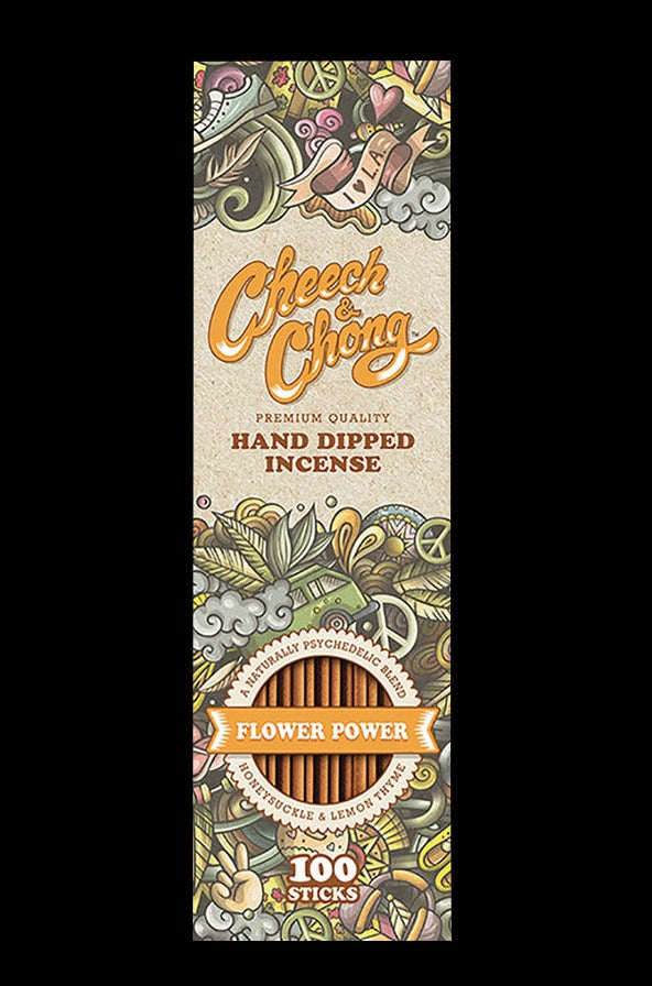 Cheech & Chong's 50th Anniversary Hand - Dipped Incense 100 - Pack: A Stoner's Delight!