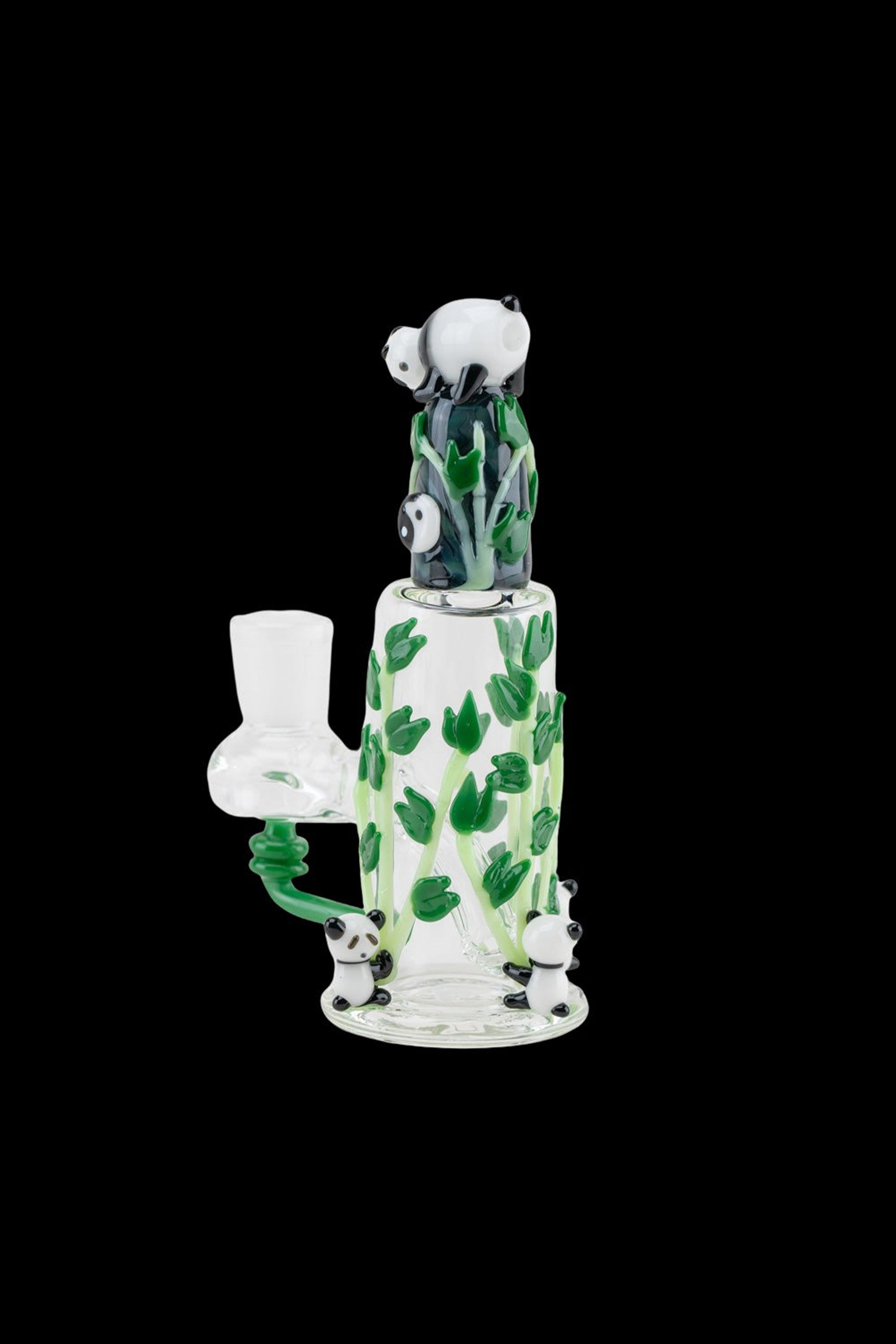 Empire Glassworks Exquisite Panda Fam Nano Rig - A Miniature Oriental Delight
