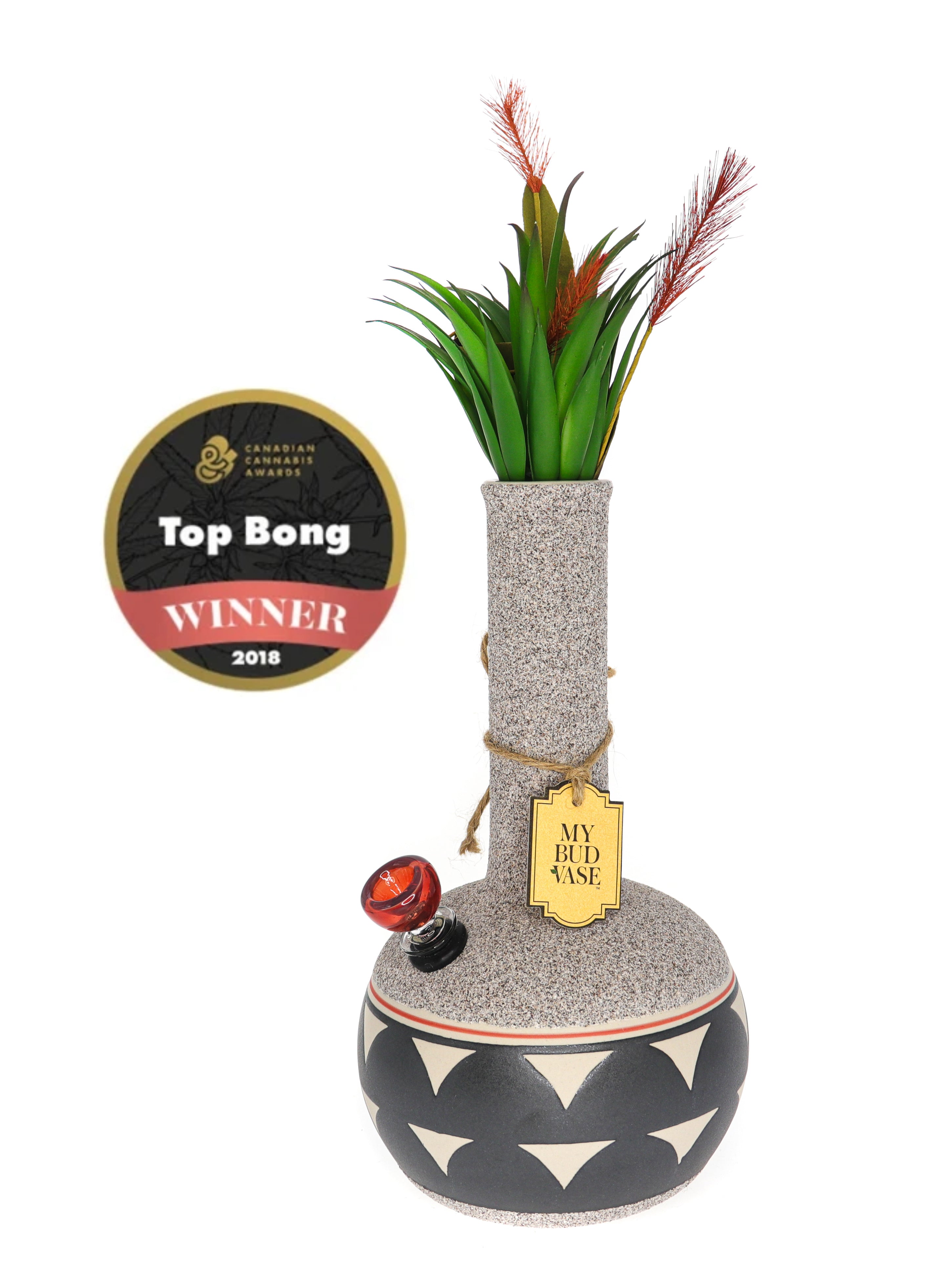 My Bud Vase Coyote Water Pipe - Award-Winning Bong
