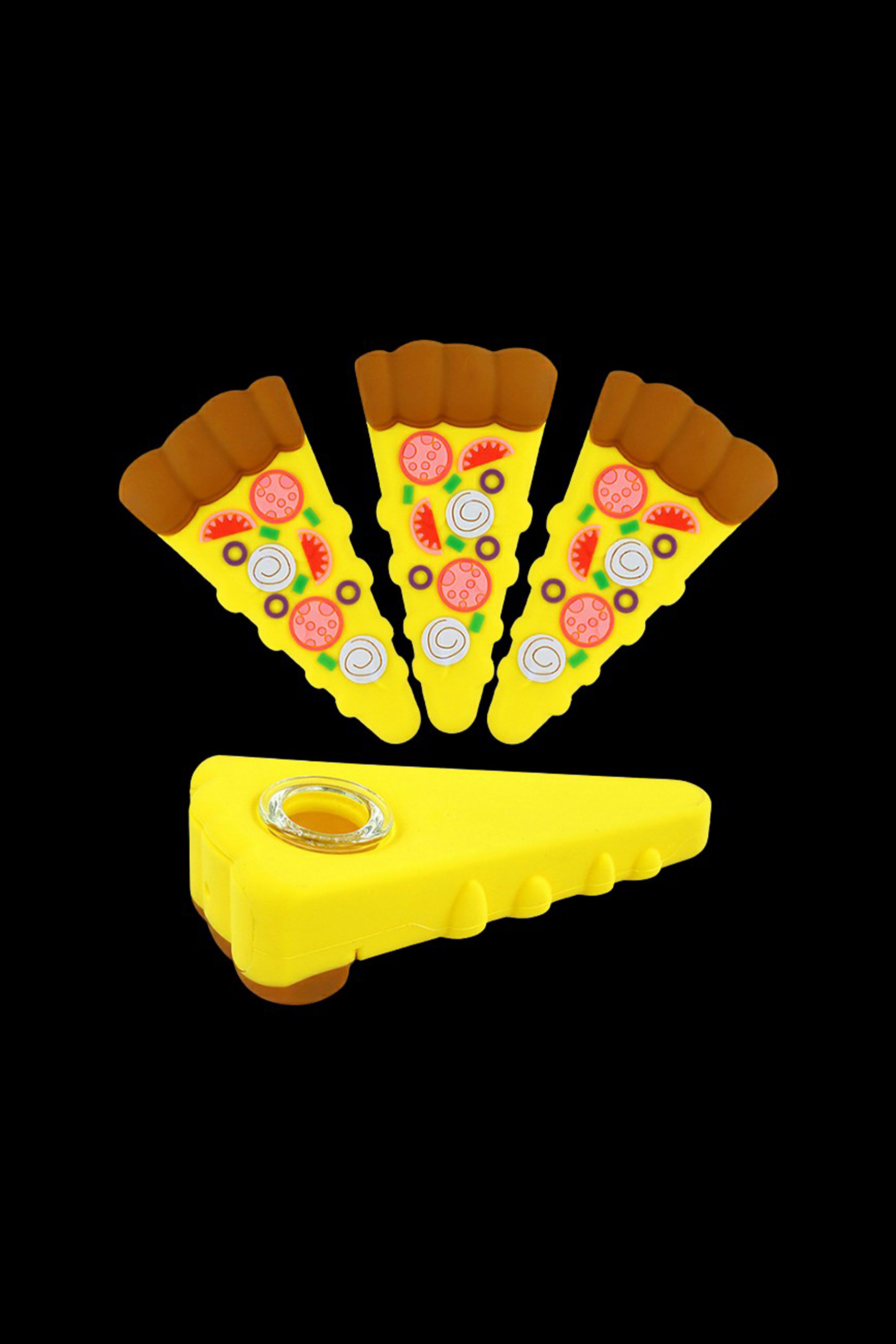 Cloud 8's Irresistible Silicone Pizza Slice Hand Pipe