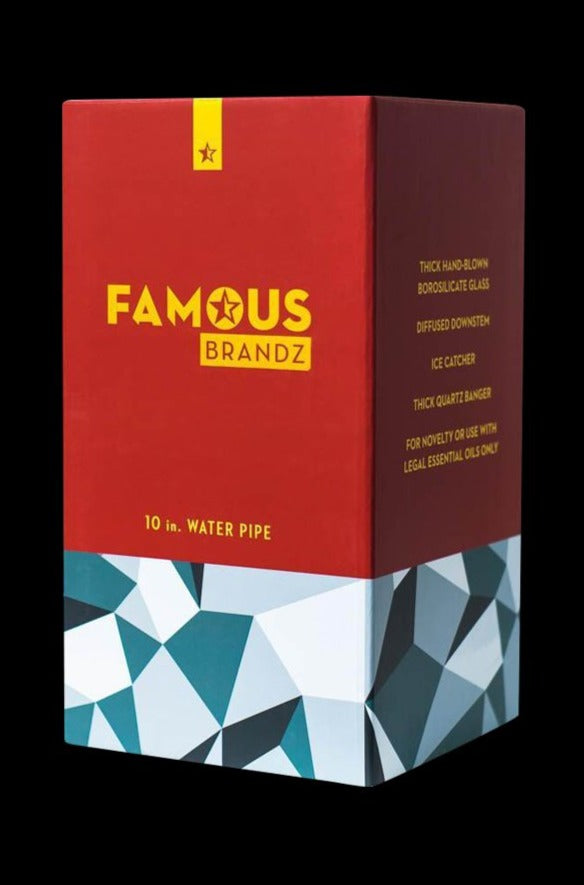 Famous Brandz Stunning Digital Straight Tube Dab Rig