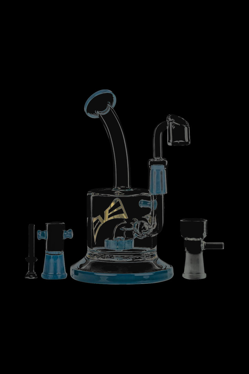 Evolution Halo Dab Rig with Showerhead Diffuser - A Compact Flavor Powerhouse