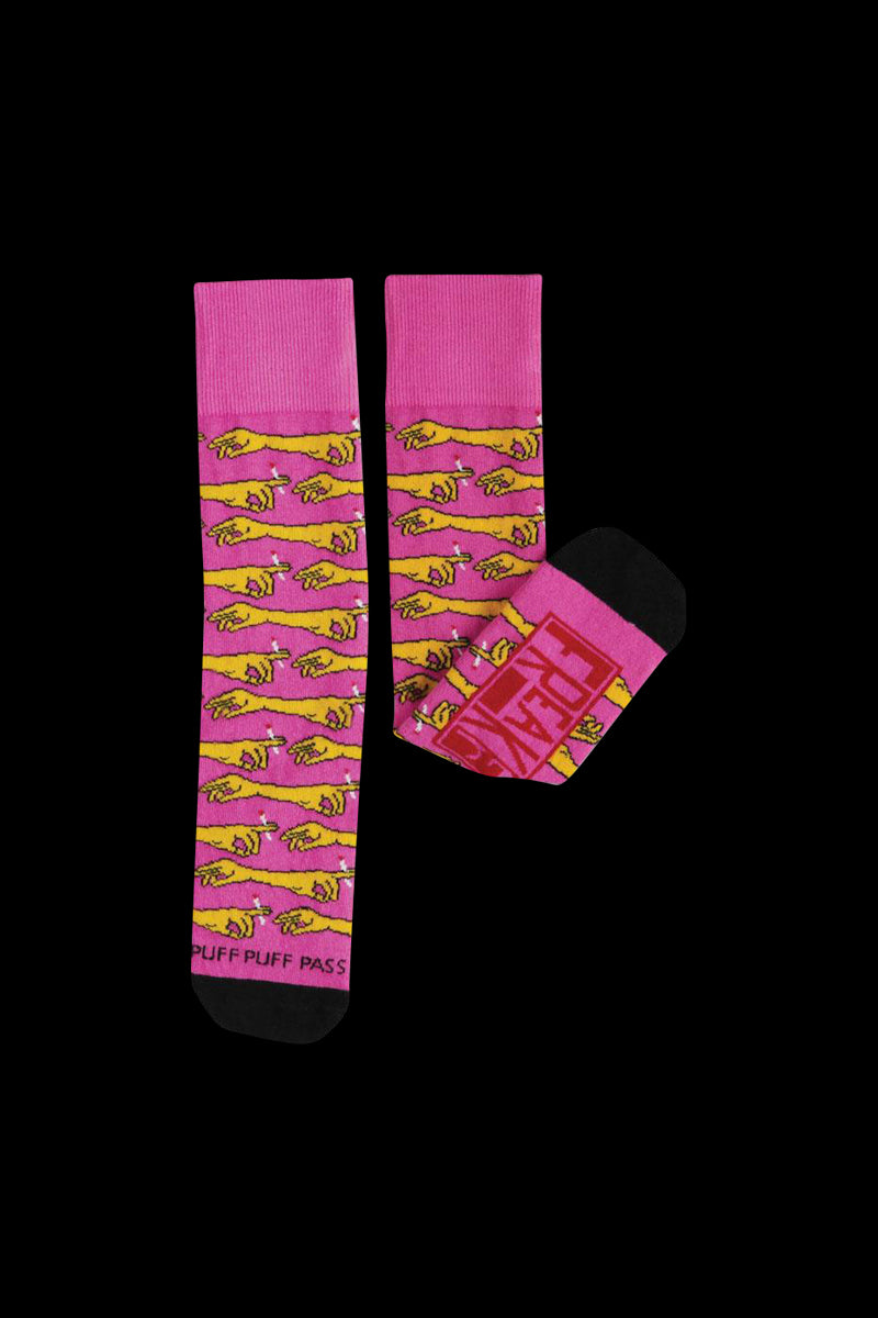 Freaker 420 Themed Socks - Fun and Colorful Footwear