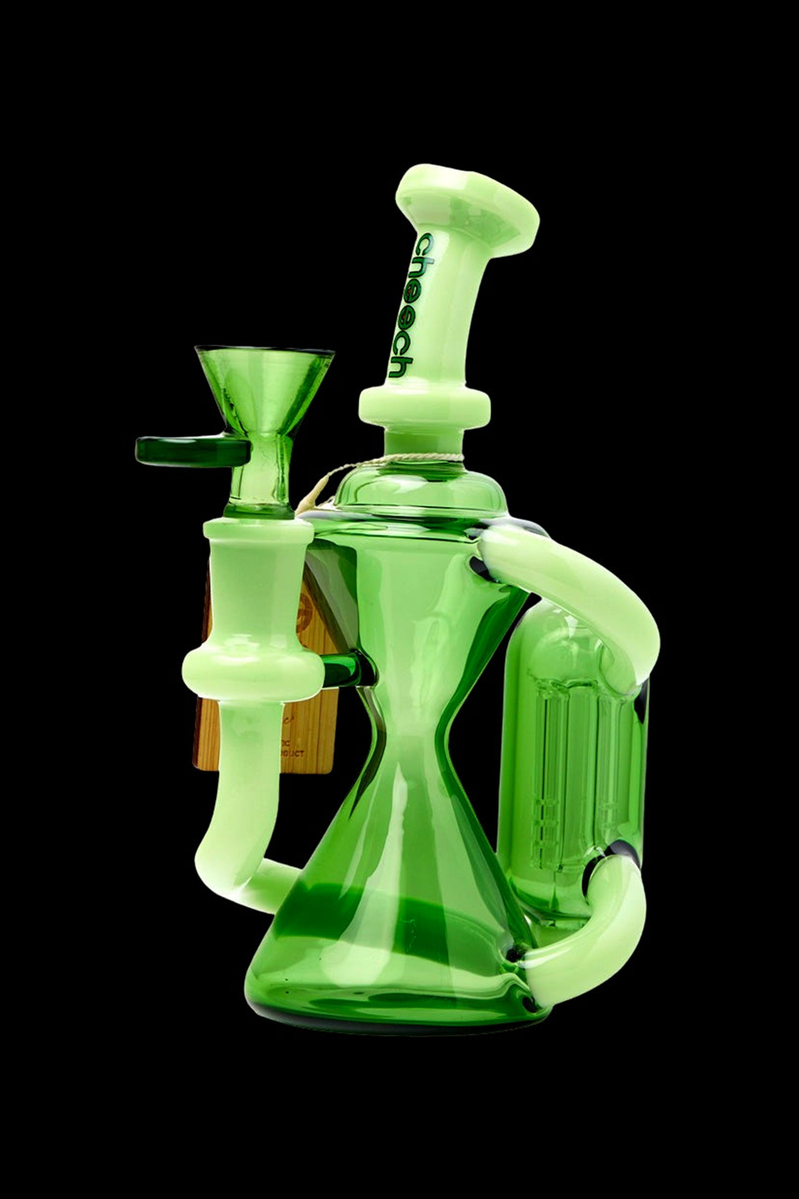 Cheech Glass Stylish Tree Perc Recycler Water Pipe