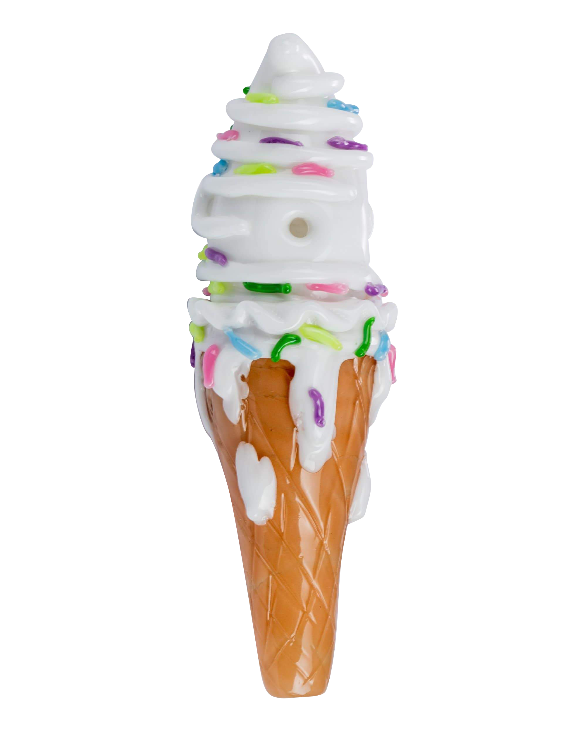 Empire Glassworks' Irresistible Sprinkles Ice Cream Cone Pipe