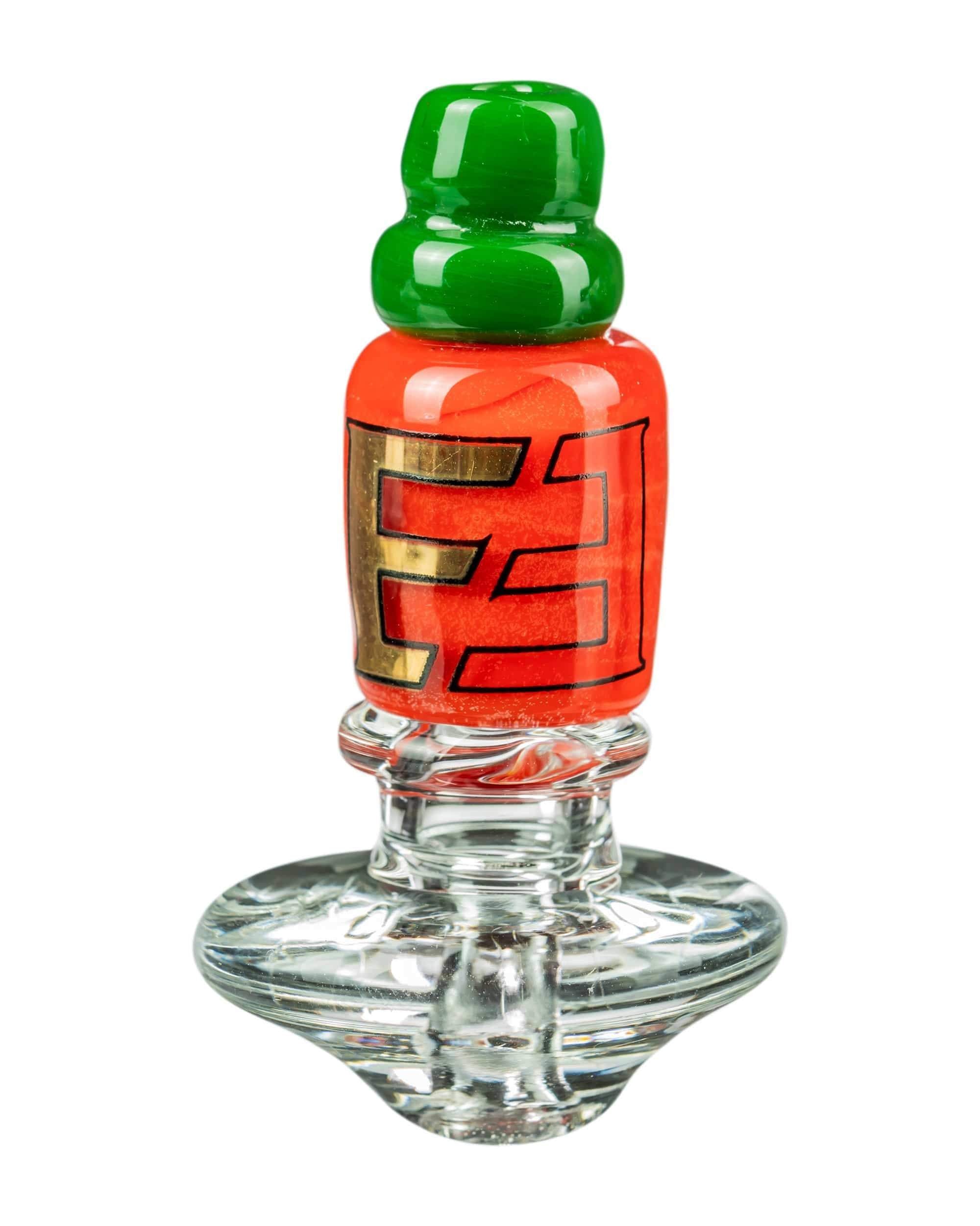 Empire Glassworks Sriracha Themed Carb Cap: A Must-Have for Puffco Peak Users