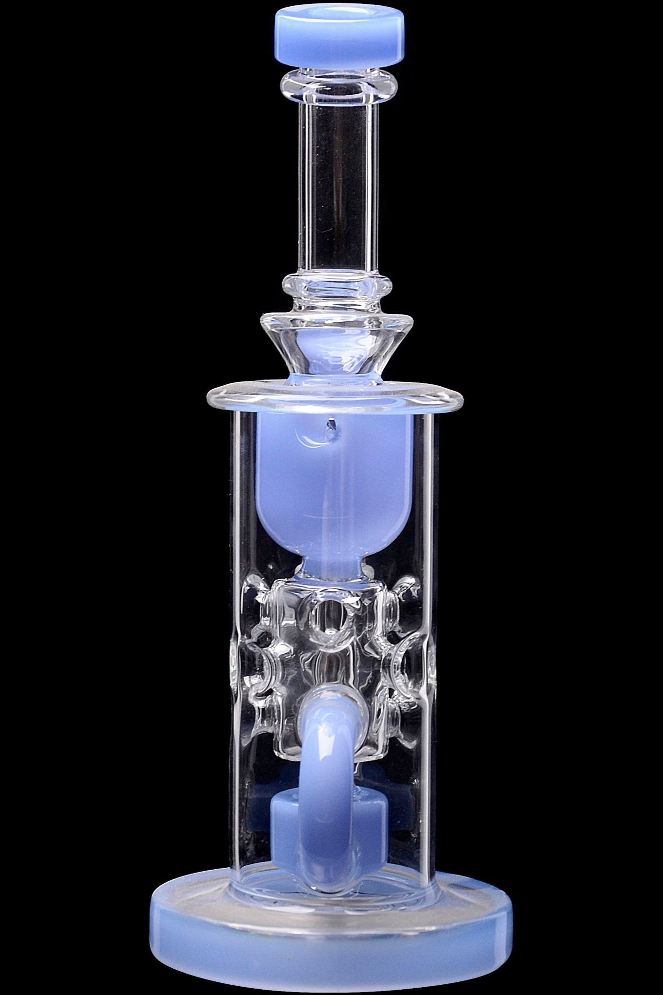 Calibear Cascade Flower of Life Klein Recycler Dab Rig - A Premium Smoking Experience