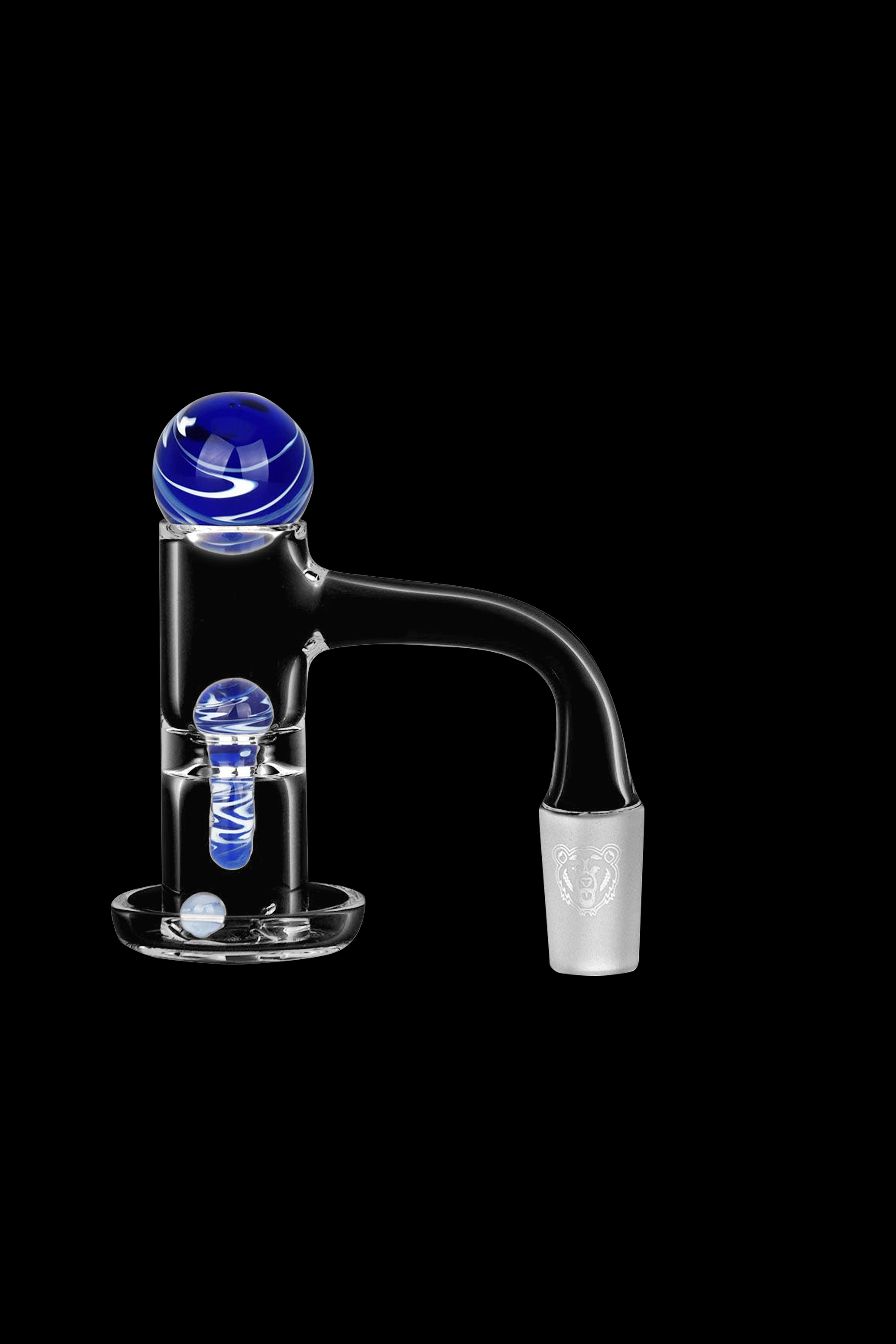 Bear Quartz Bear Slurper Banger & Marble Set - Elevate Your Dab Experience!
