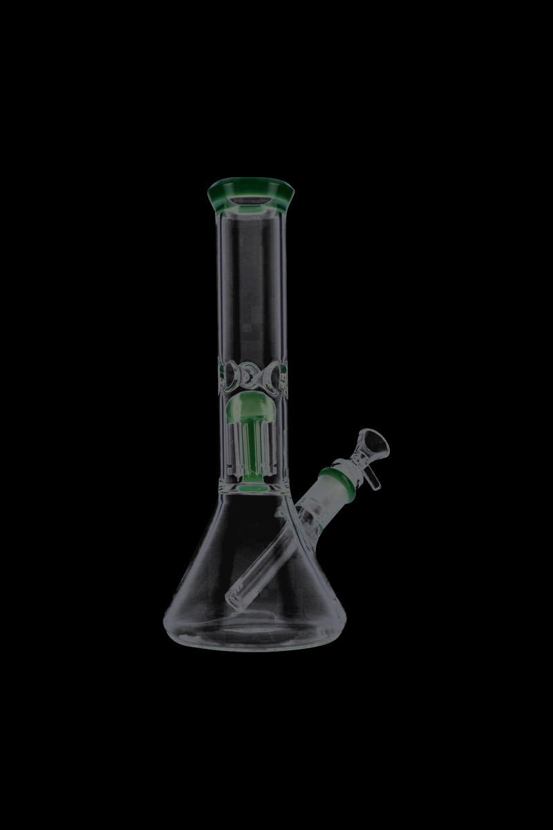 Stunning 12-Inch Beaker Base Ice Bong with 4-Arm Tree Perc