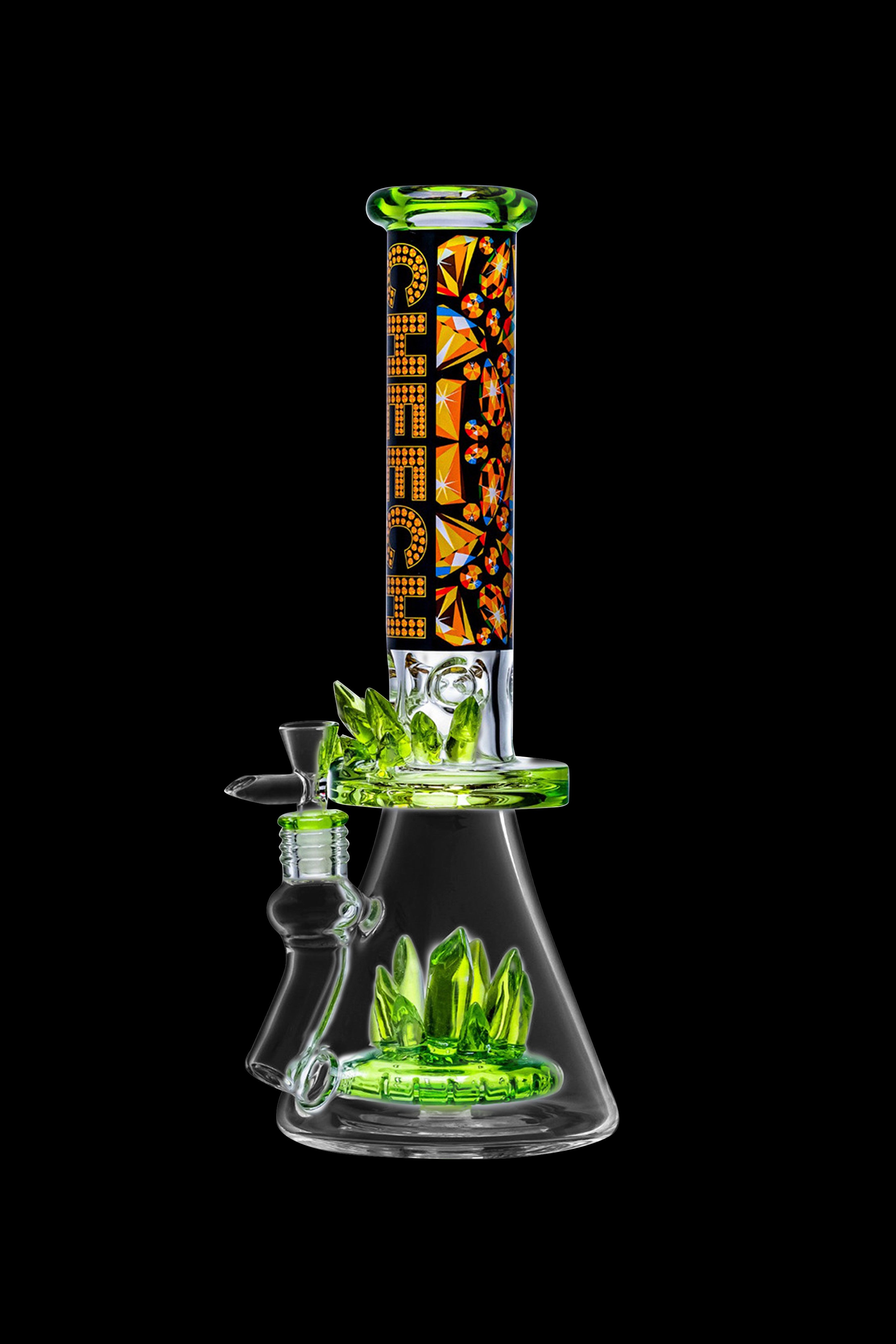 Cheech Glass 'Shining Bling Bling' Water Pipe - Elevate Your Smoke Sessions!