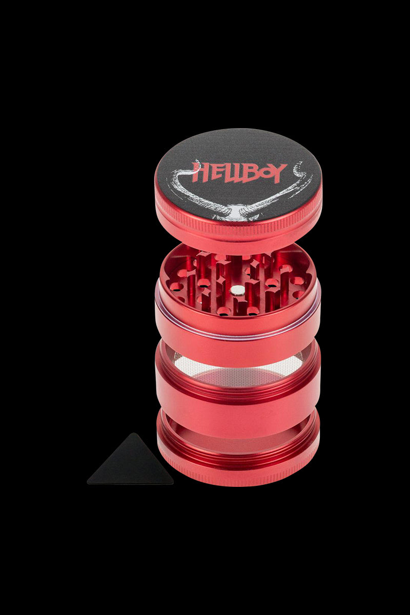 Hellboy Demon Head 4 - part Magnetic Aluminum Herb Grinder