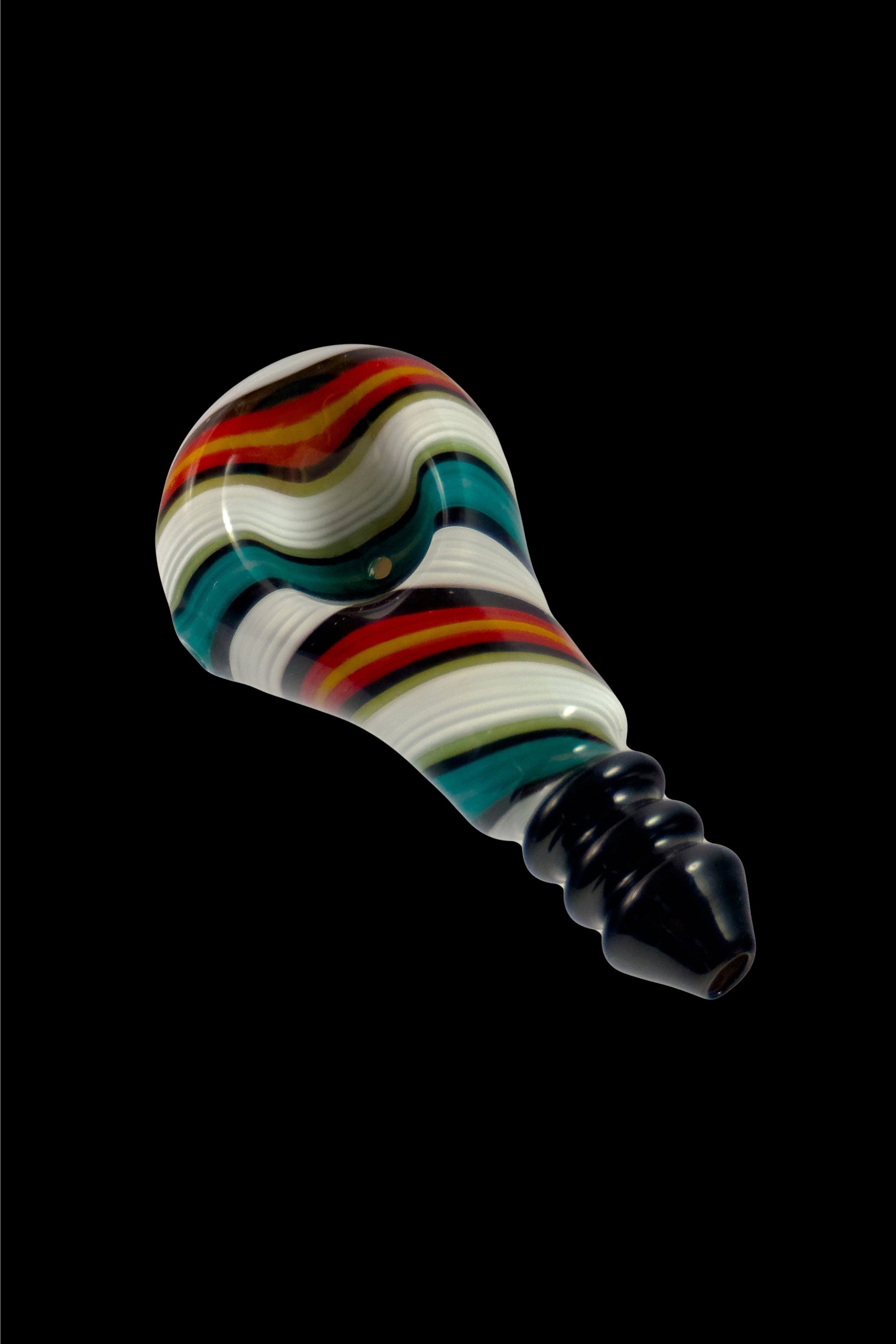 Crush Light Bulb Pipe - A Colorful Smoking Artifact