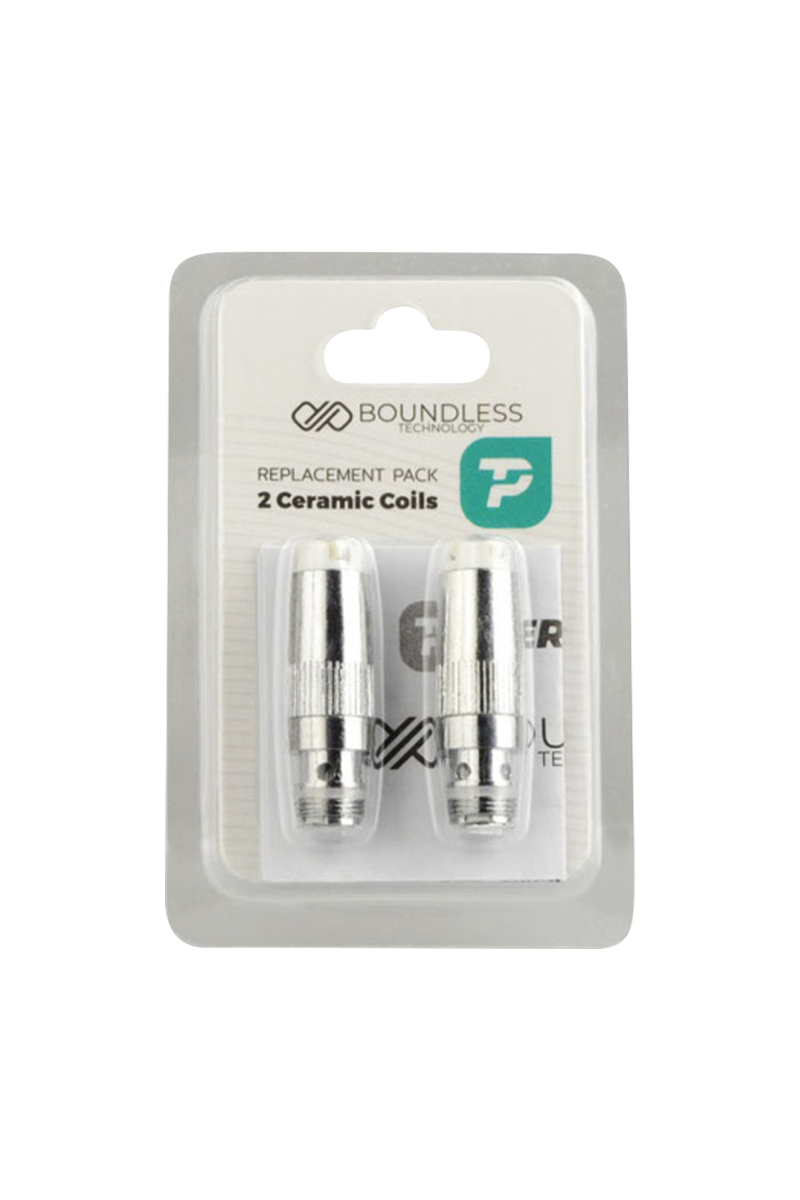 Boundless Terp Pen Dual Ceramic Coil Atomizer - 2 Pack: Unleash Your Vaping Bliss!