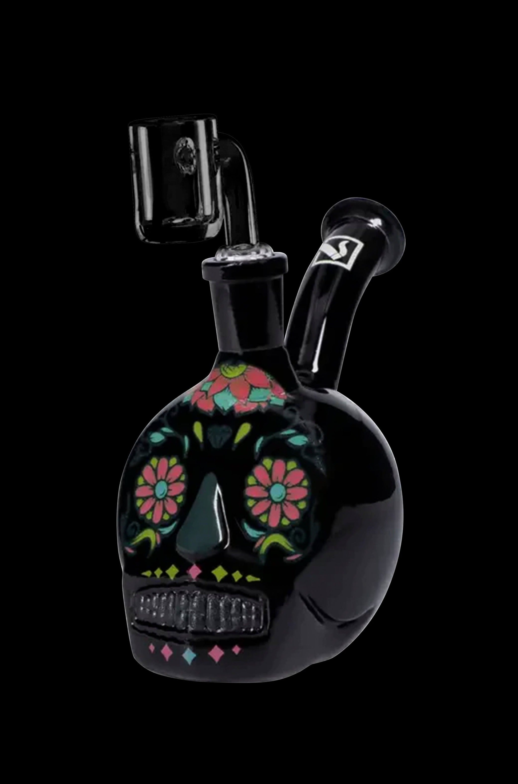 Daily High Club's Stunning Black Skull Bong