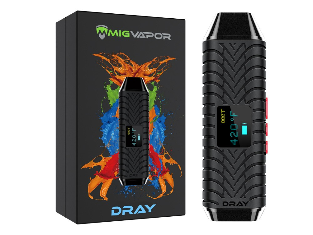 MiG Vapor DRAY: The Ultimate Portable Dry Herb Vaporizer
